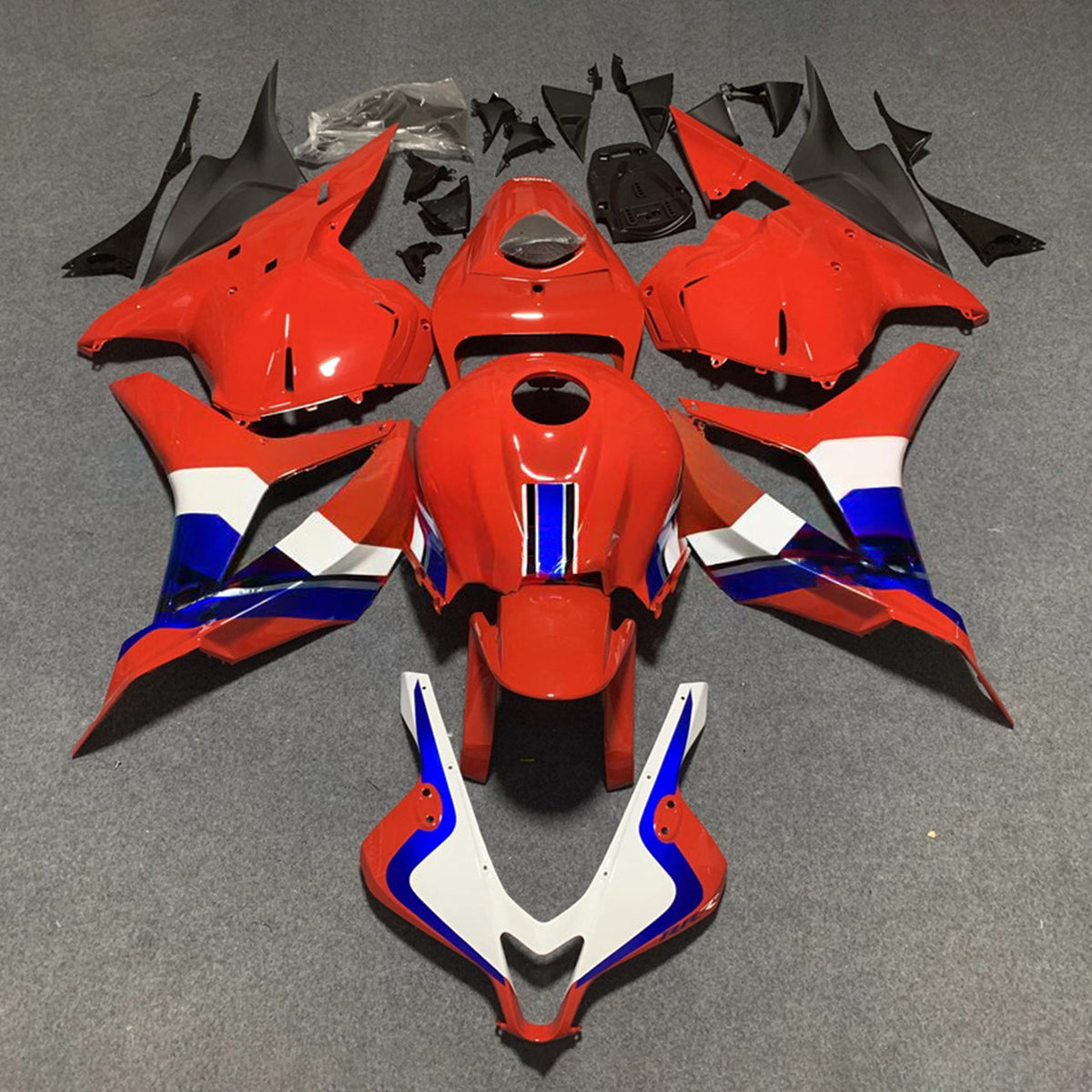 Amotopart 2009–2012 Honda CBR600RR F5 rotes Verkleidungsset