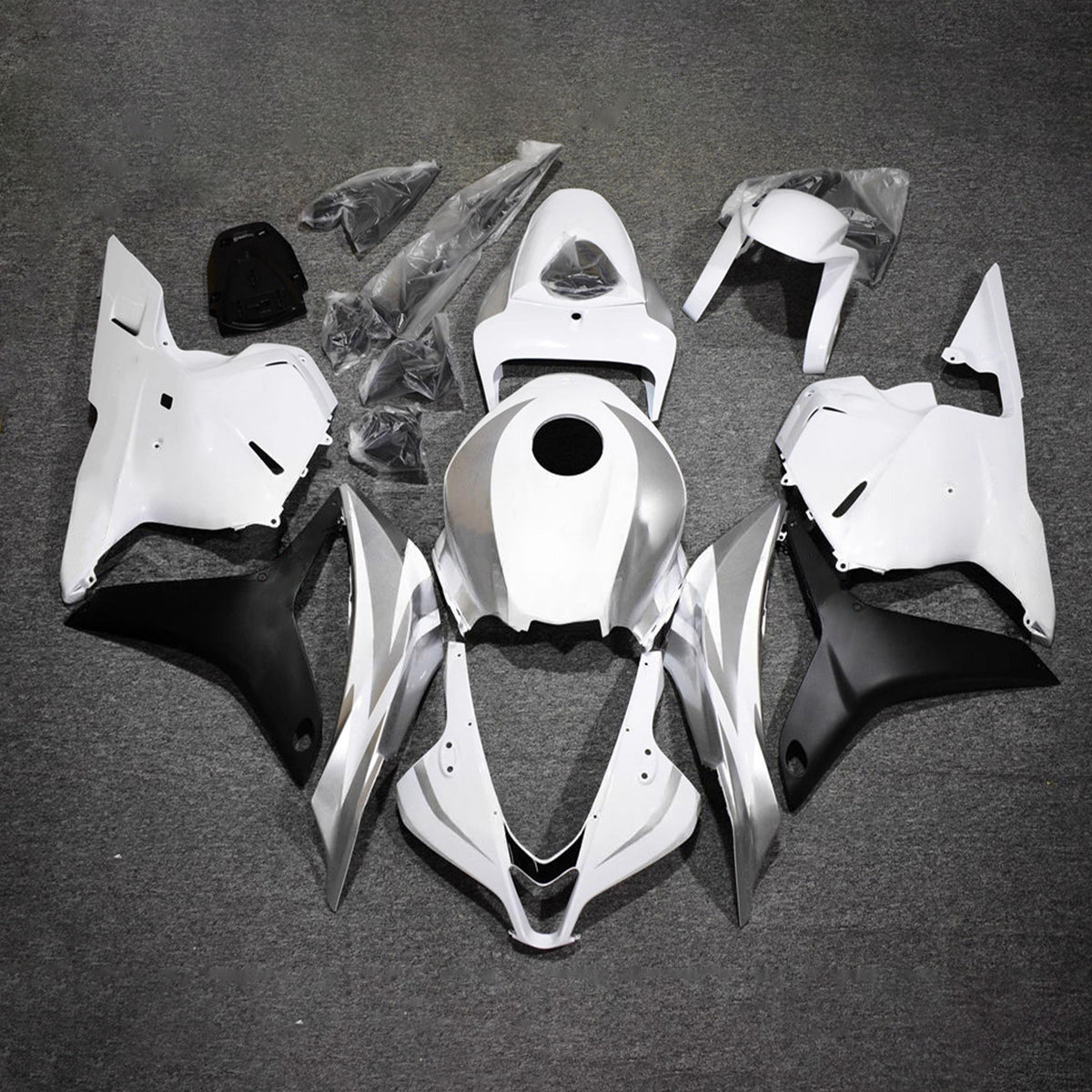 Kit carena bianca Amotopart 2009-2012 Honda CBR600RR F5