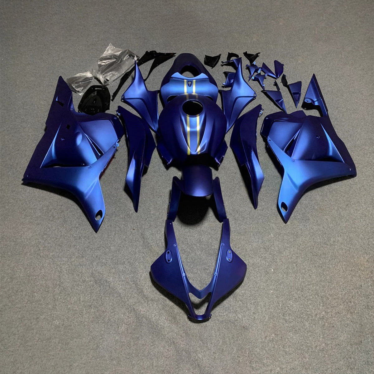 Amotopart 2009-2012 Honda CBR600RR F5 Blue Fairing Kit