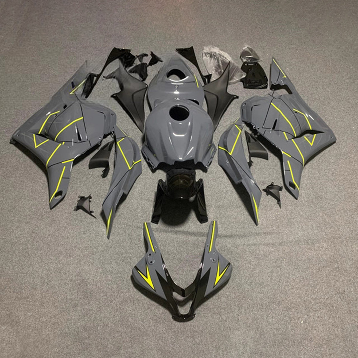 Amotopart 2009-2012 Honda CBR600RR F5 Grey Kiting Kit