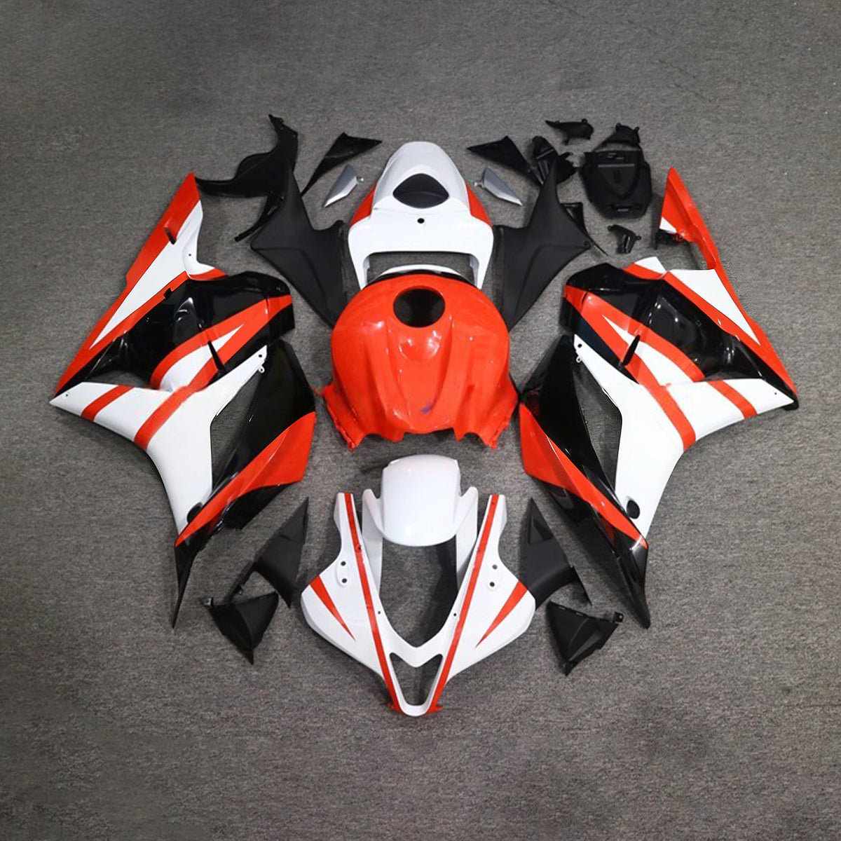 Amotopart 2009-2012 Honda CBR600RR F5 witrode kuipset