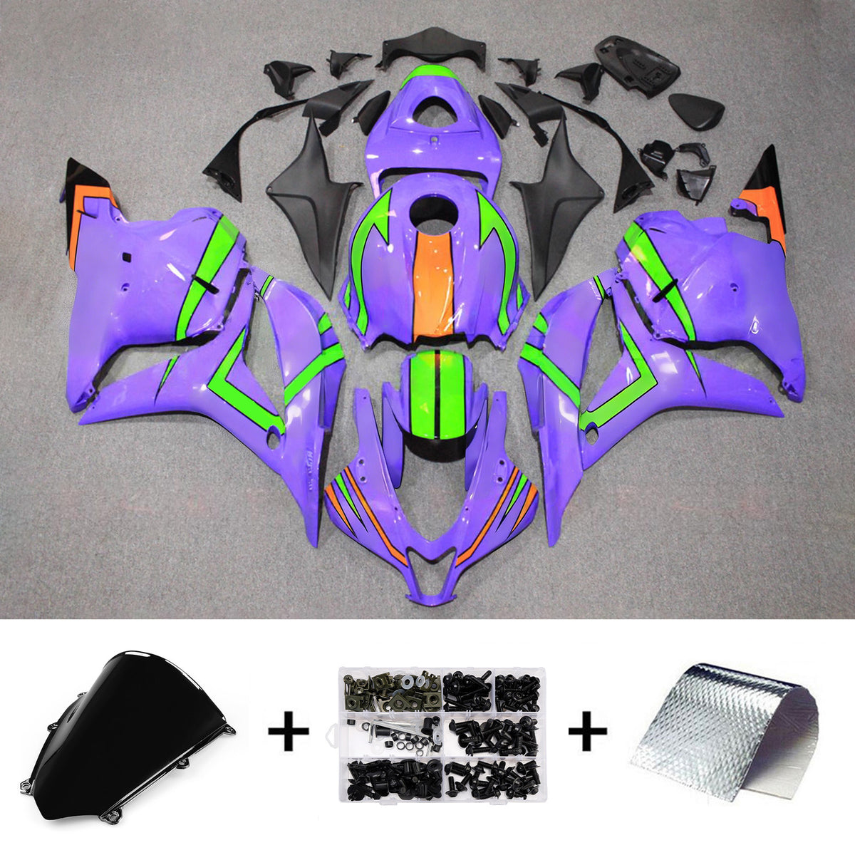 Kit carena viola Amotopart 2009-2012 Honda CBR600RR F5