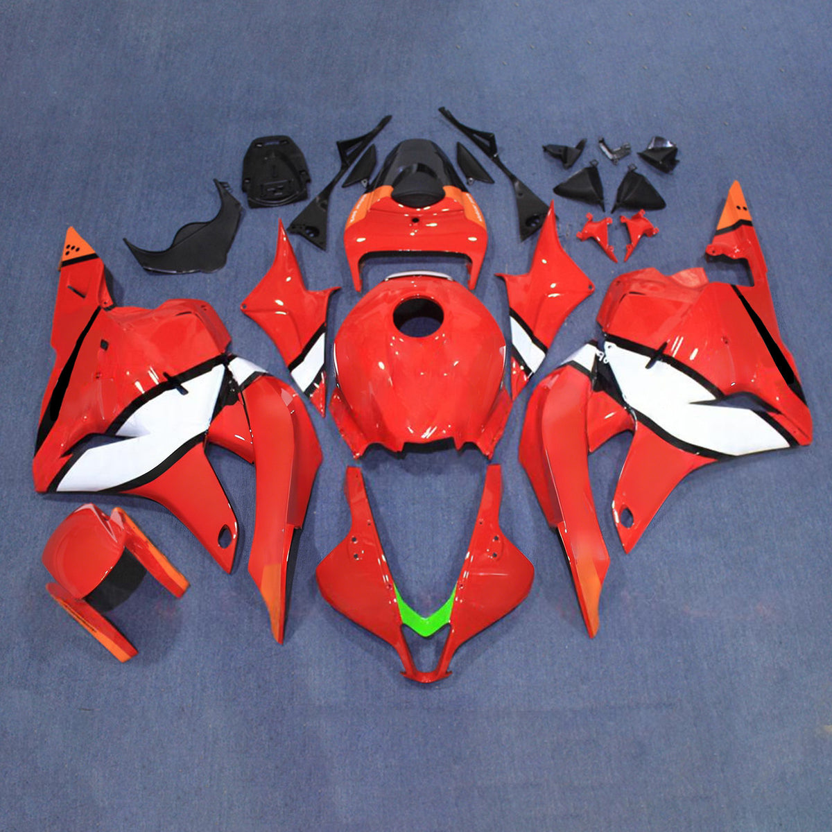 Amotopart 2009-2012 Honda CBR600RR F5 Orange Fairing Kit