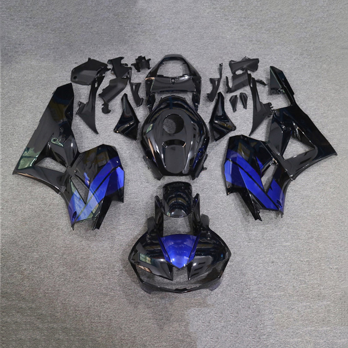 Amotopart 2013-2025 Honda CBR600RR F5 Black Fairing Kit
