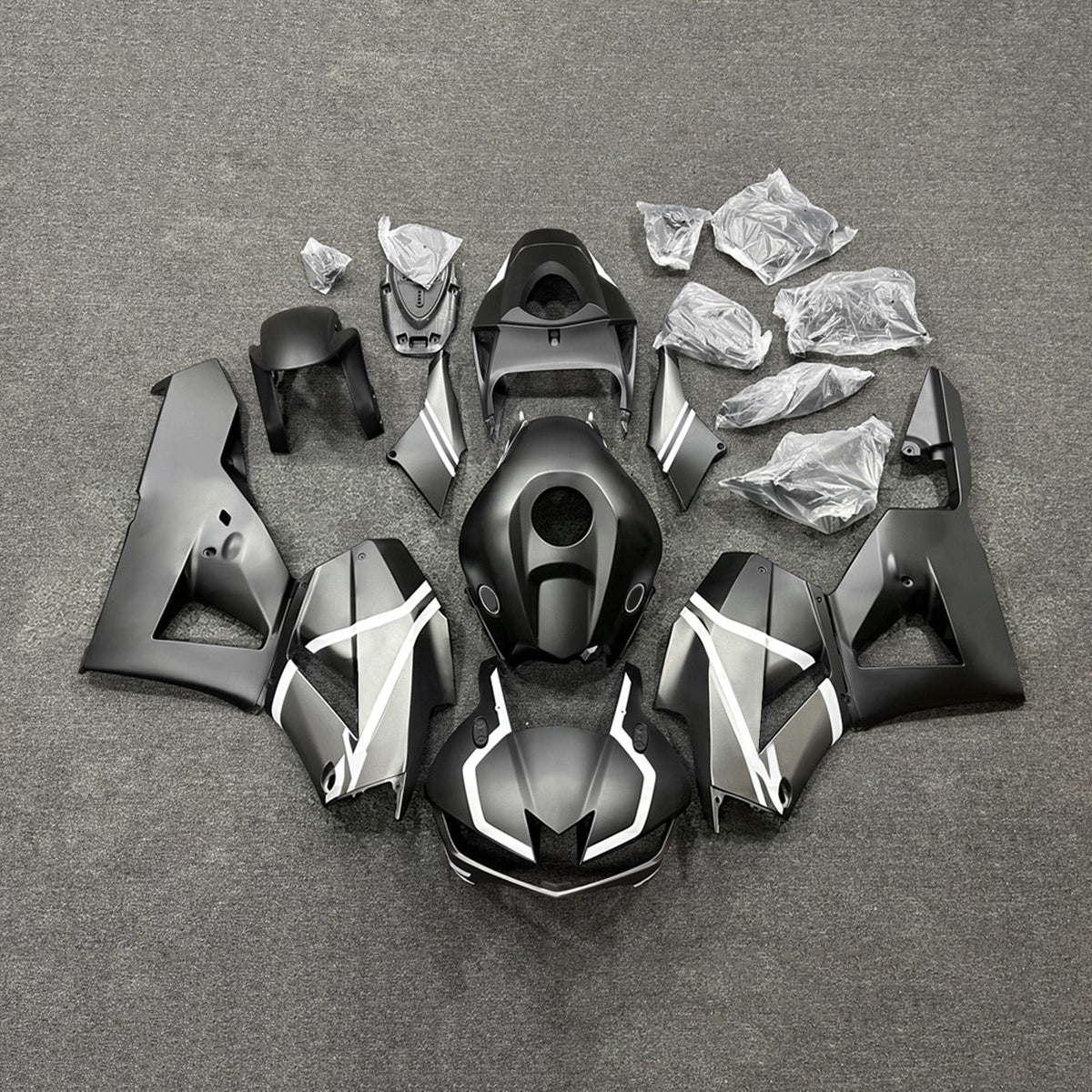 Amotopart 2013-2025 Honda CBR600RR F5 Black Fairing Kit