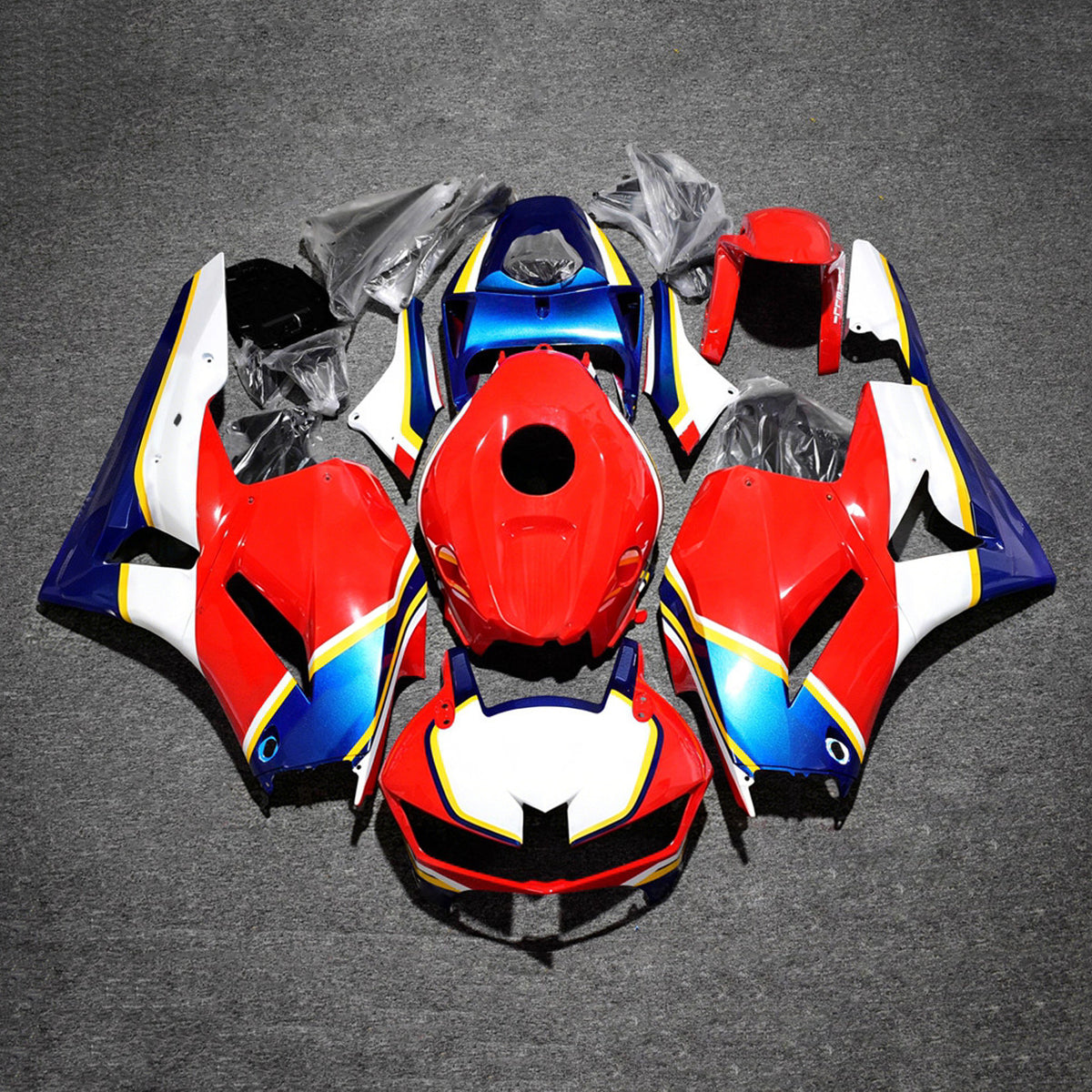 Amotopart 2013-2025 Honda CBR600RR F5 Red Fairing Kit