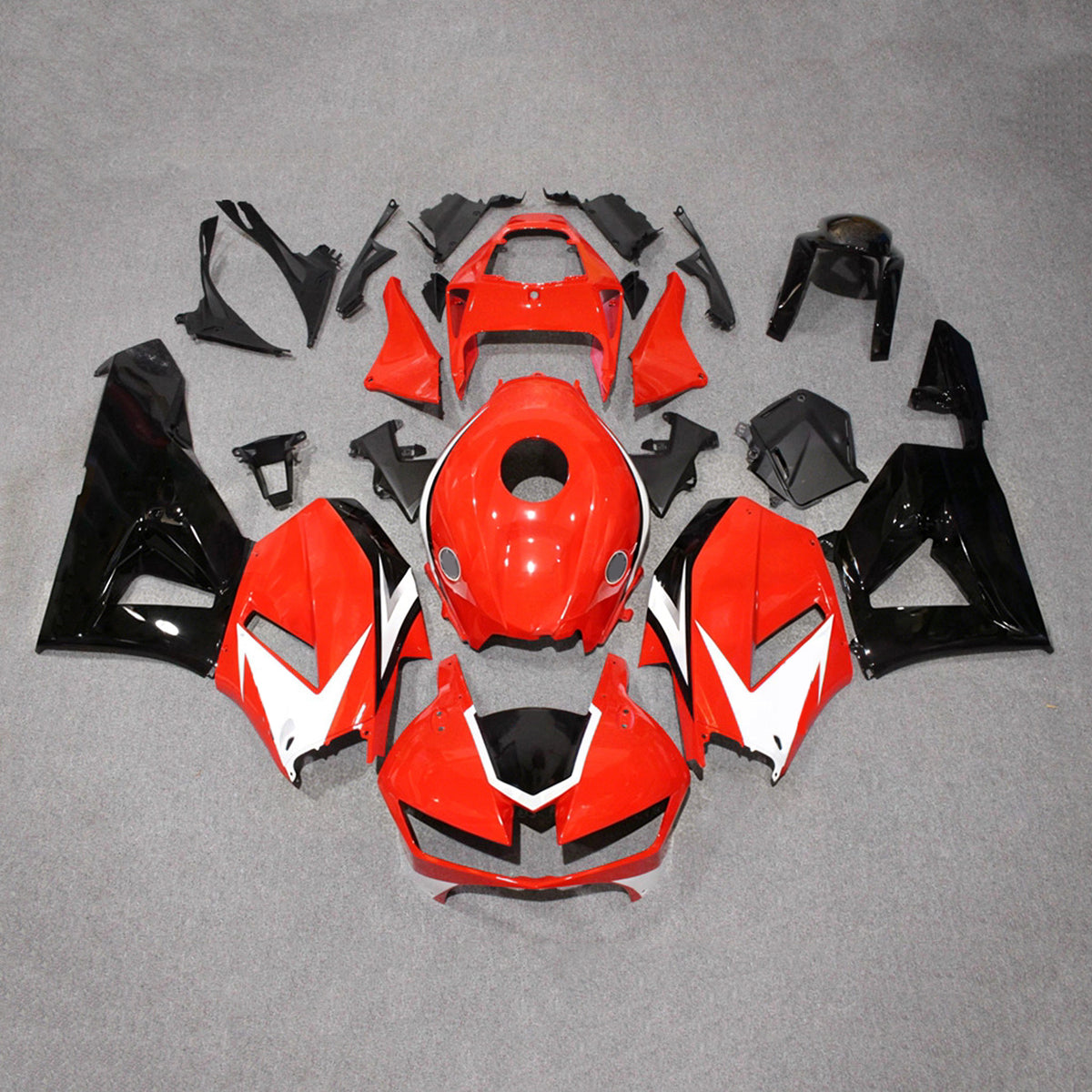 Amotopart 2013-2025 Honda CBR600RR F5 Red Fairing Kit