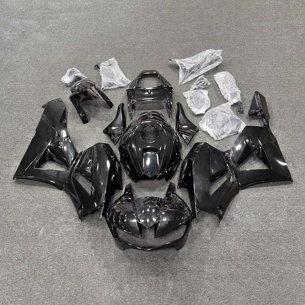 Amotopart 2013-2025 Honda CBR600RR F5 Black Fairing Kit