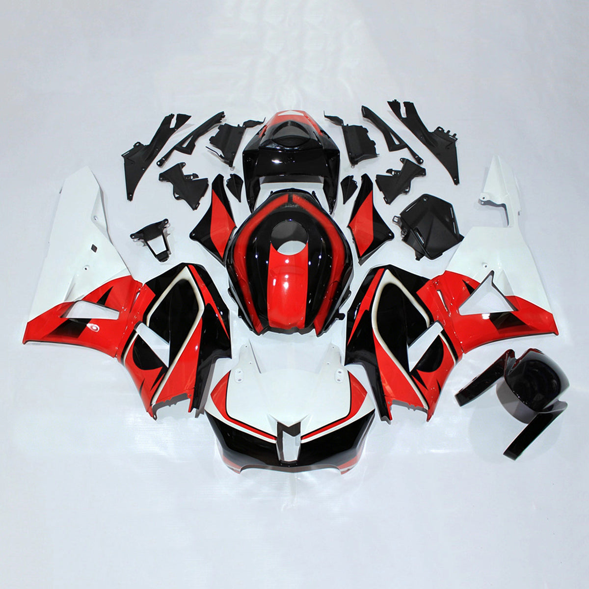 Amotopart 2013-2025 Honda CBR600RR F5 Red Black Fairing Kit