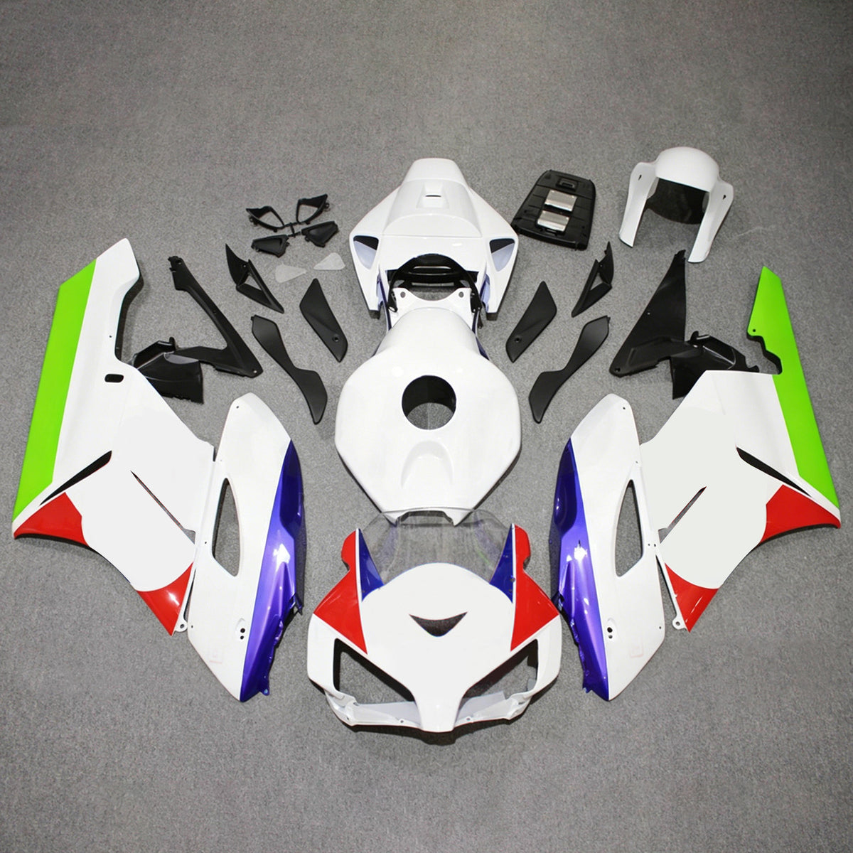 Amotopart 2004–2005 Honda CBR1000RR weißes Verkleidungsset