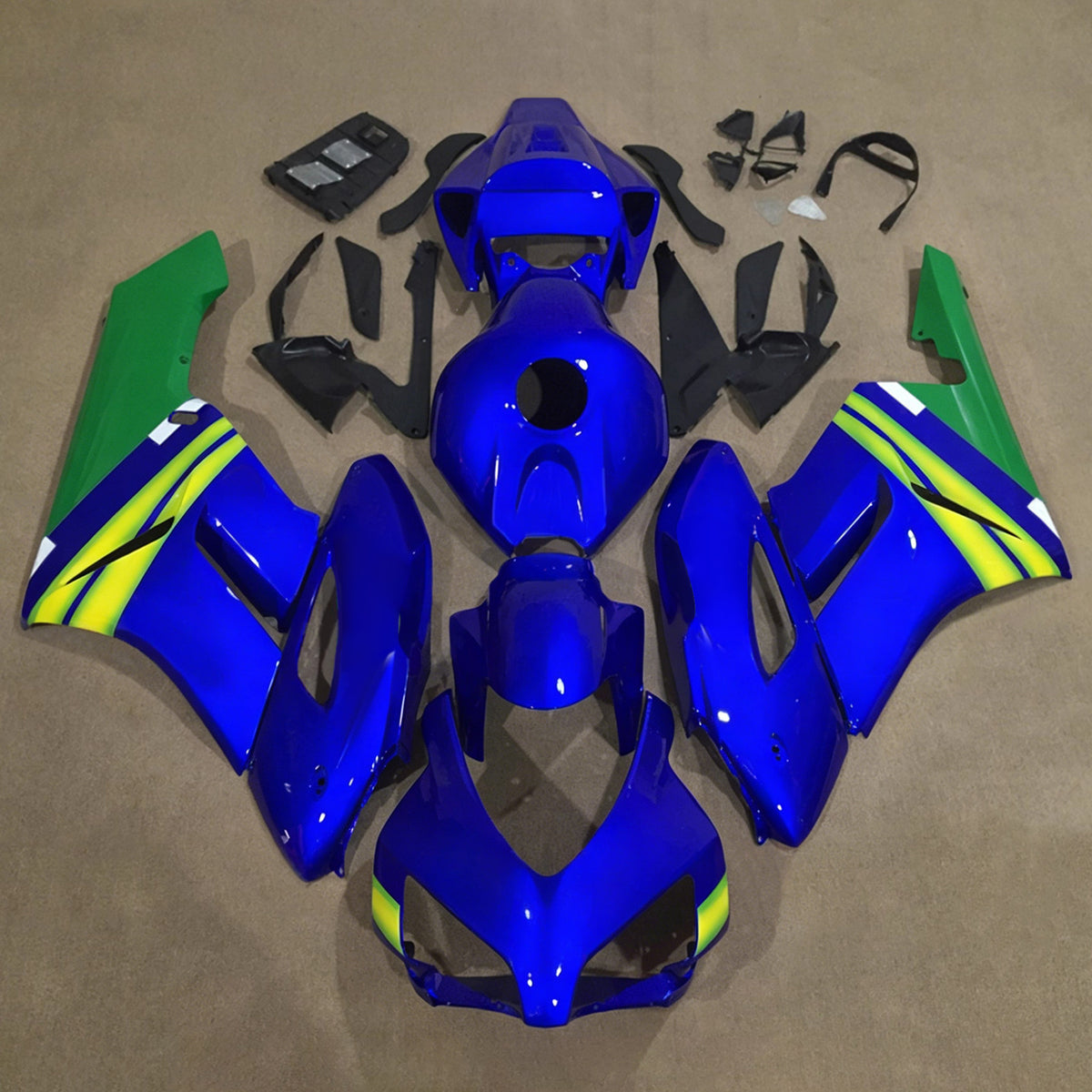 Amotopart 2004-2005 Honda CBR1000RR Blue Fairing Kit