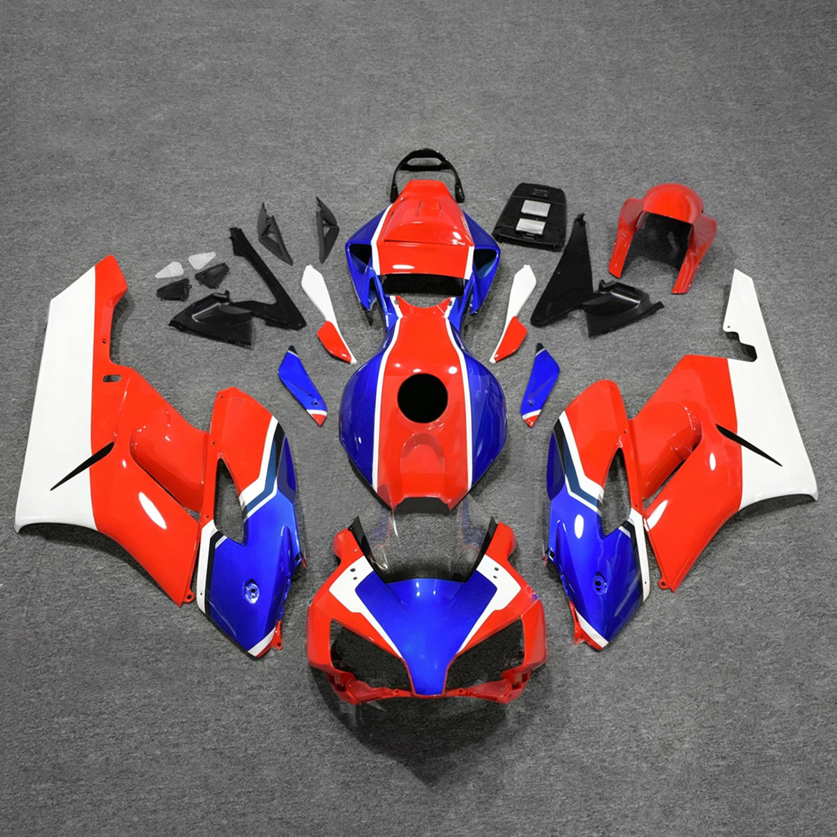 Amotopart 2004-2005 Honda CBR1000RR Red Blue Fairing Kit