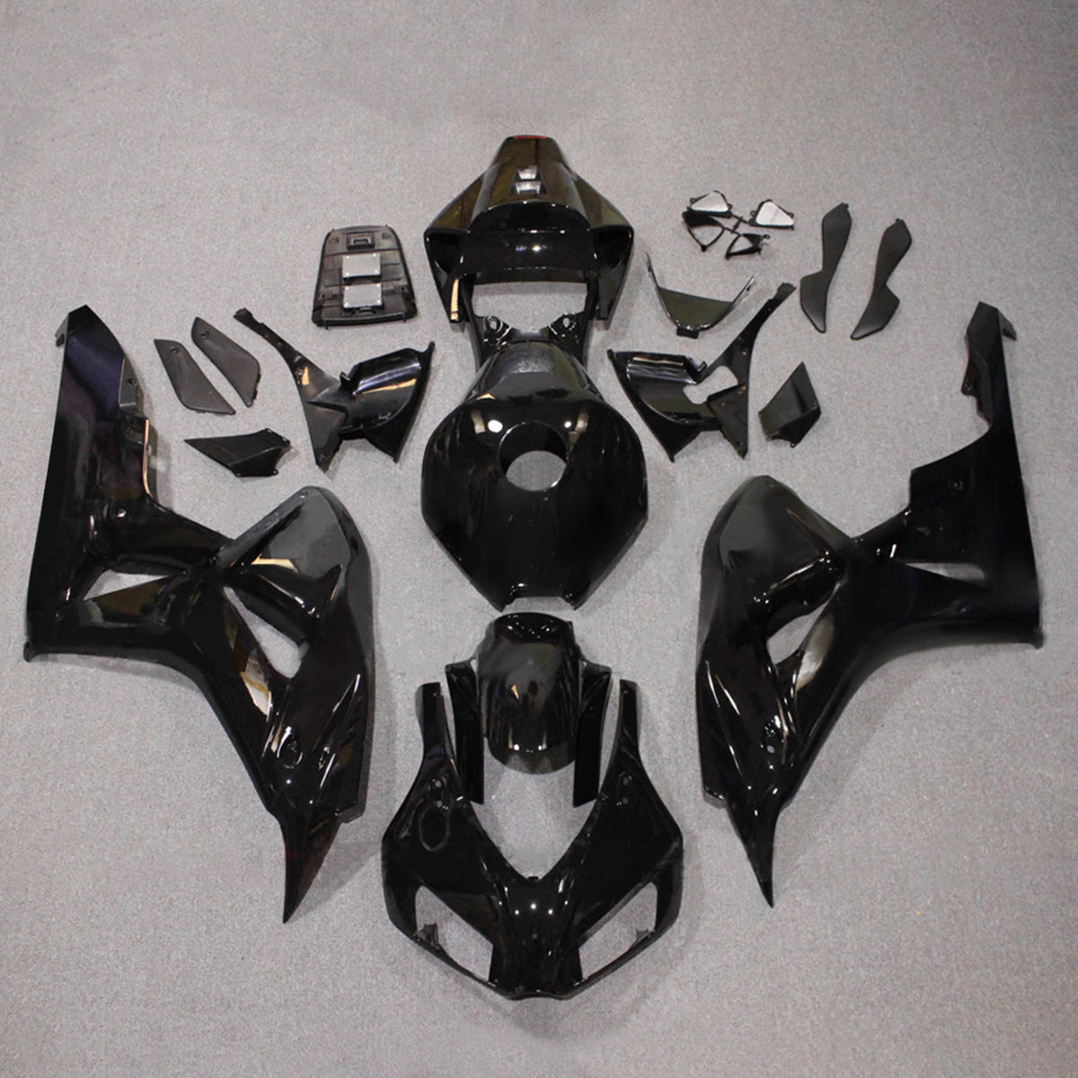Amotopart 2006-2007 Honda CBR1000RR Black Fairing Kit