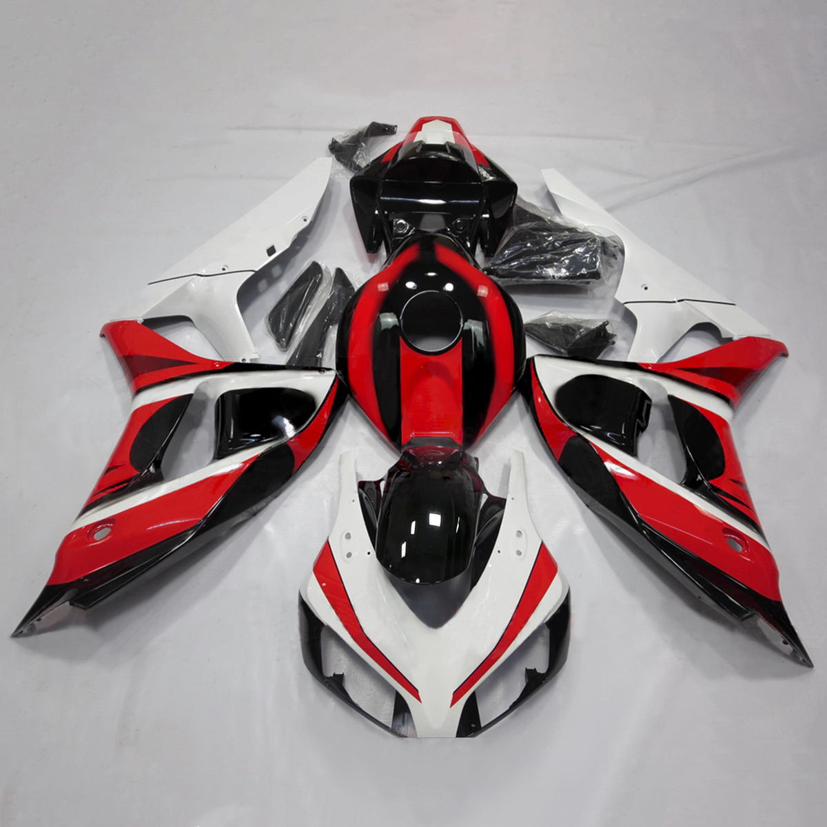 Amotopart 2006-2007 Honda CBR1000RR Red Fairing Kit
