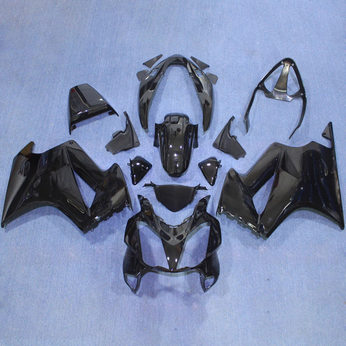 Amotopart 2002-2012 Honda VFR800 zwarte kuipset