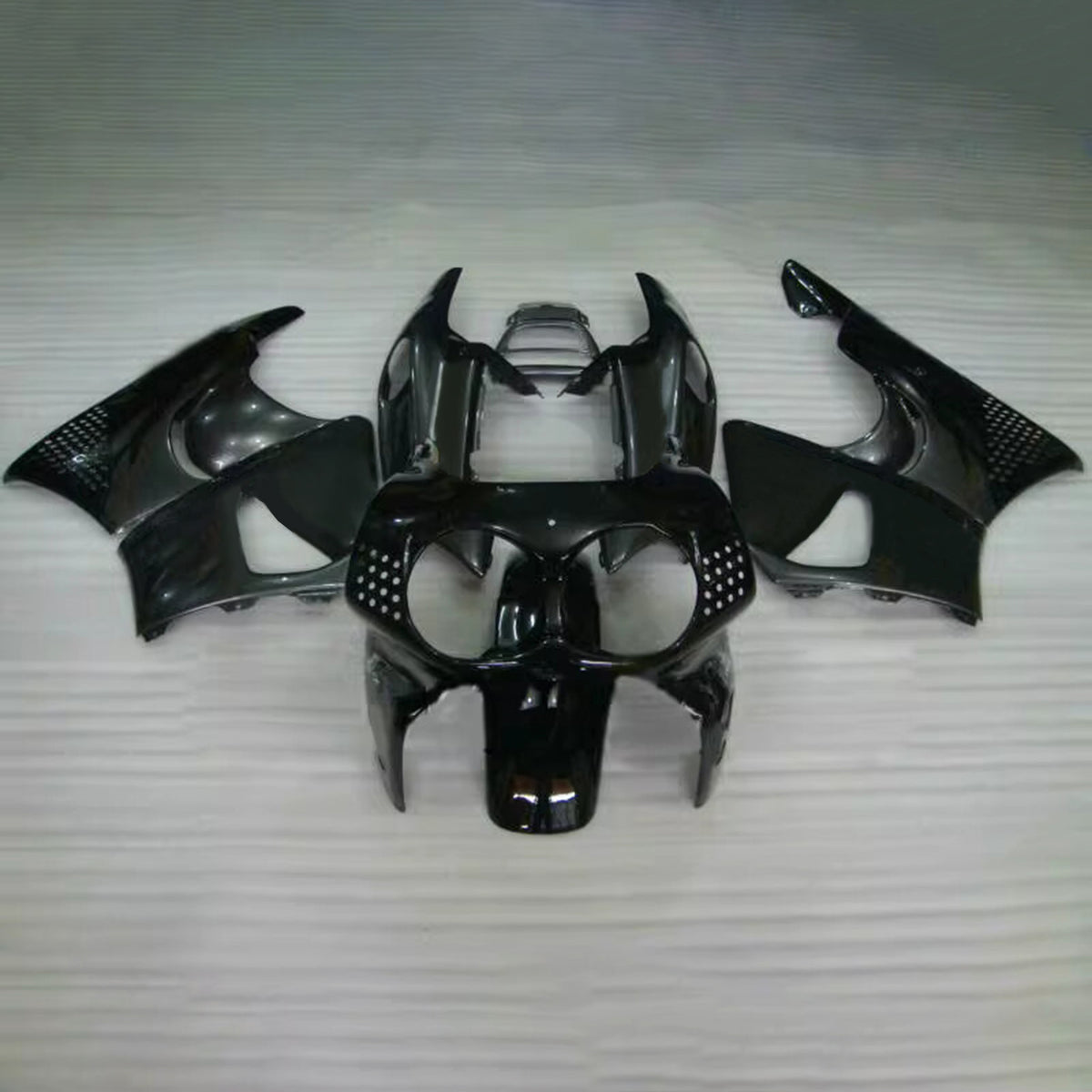 Amotopart 1992-1993 Honda CBR900RR 893 Black Fairing Kit