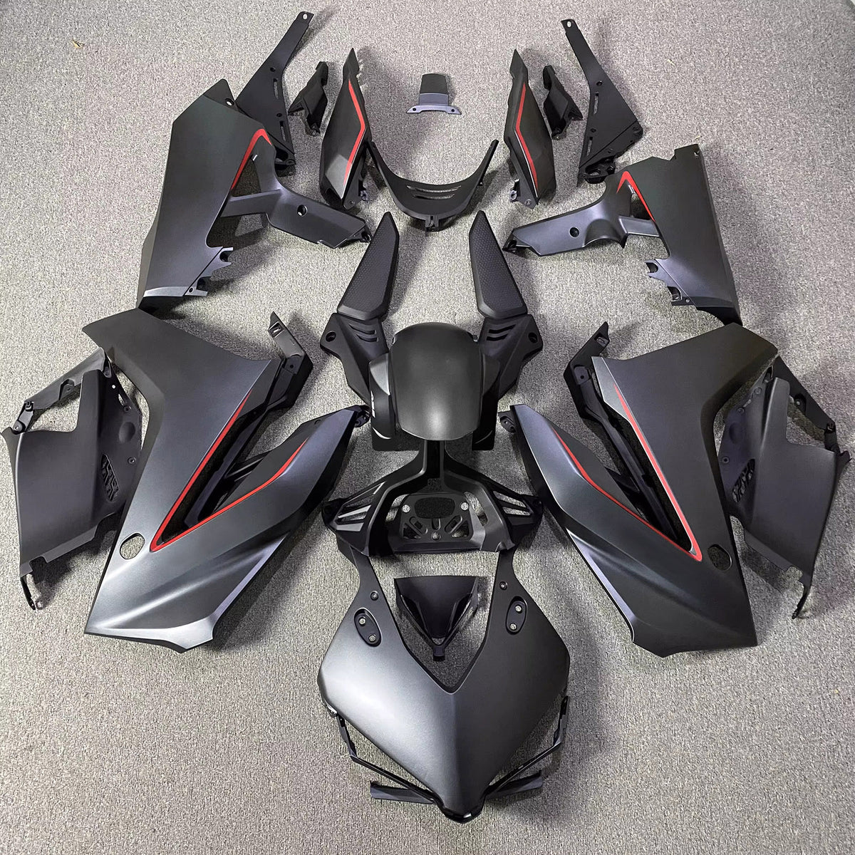 Amotopart 2024-2026 Honda CBR650R šedá černá sada kapotáže
