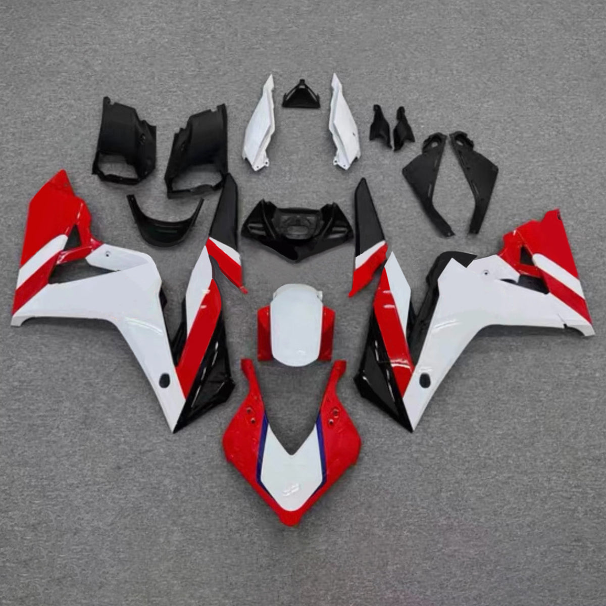 Amotopart 2024-2026 Honda CBR650R Černá Červená Bílá Šedá Sada kapotáže