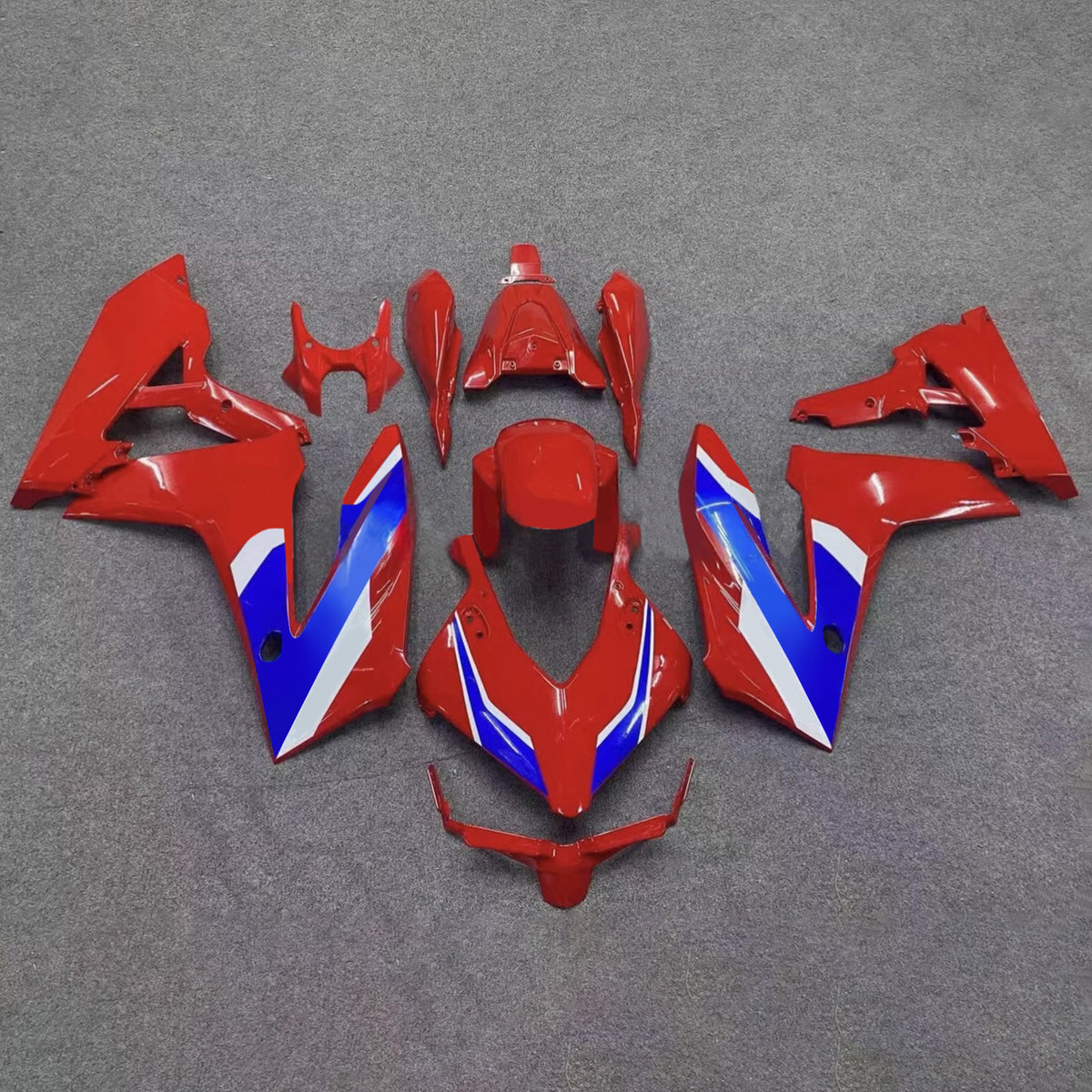 Sada kapotáže Amotopart 2024-2026 Honda CBR650R Red Blue