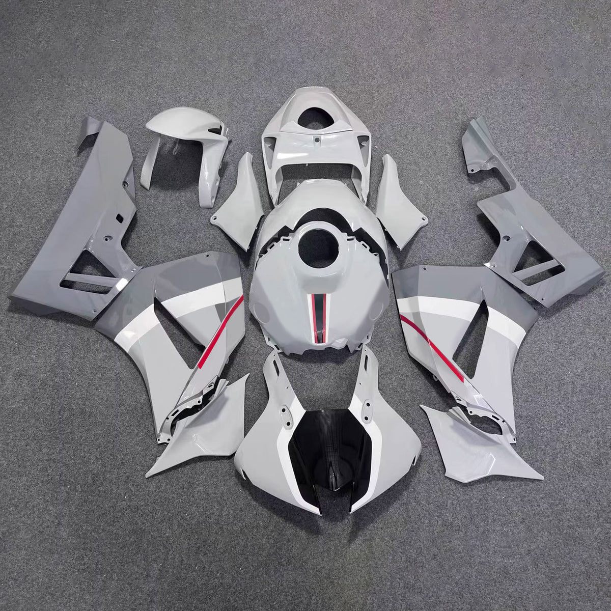 Amotopart 2024-2026 Honda CBR600 RR Gray Fairing Kit