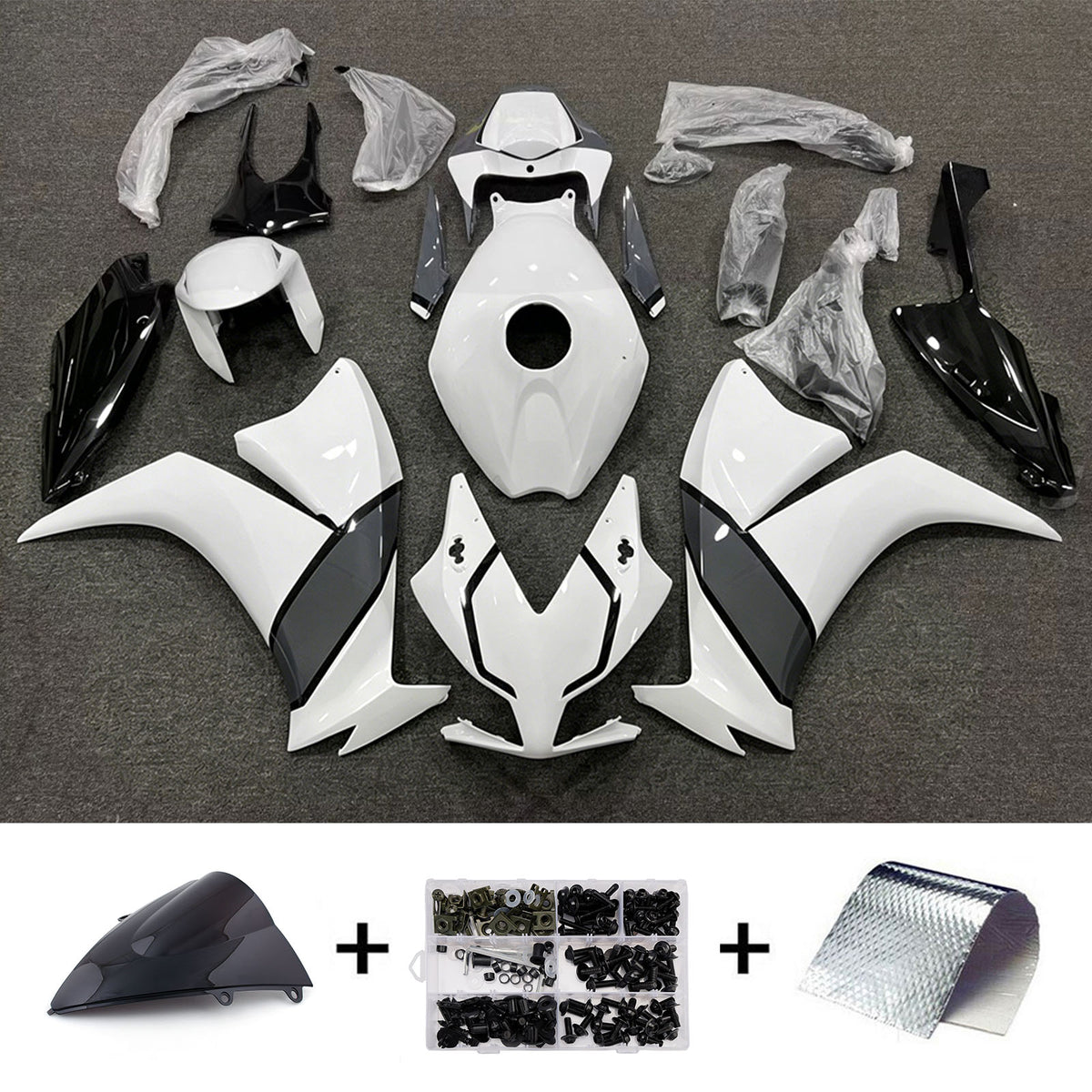 Amotopart 2012-2016 Honda CBR1000RR witte kuipset