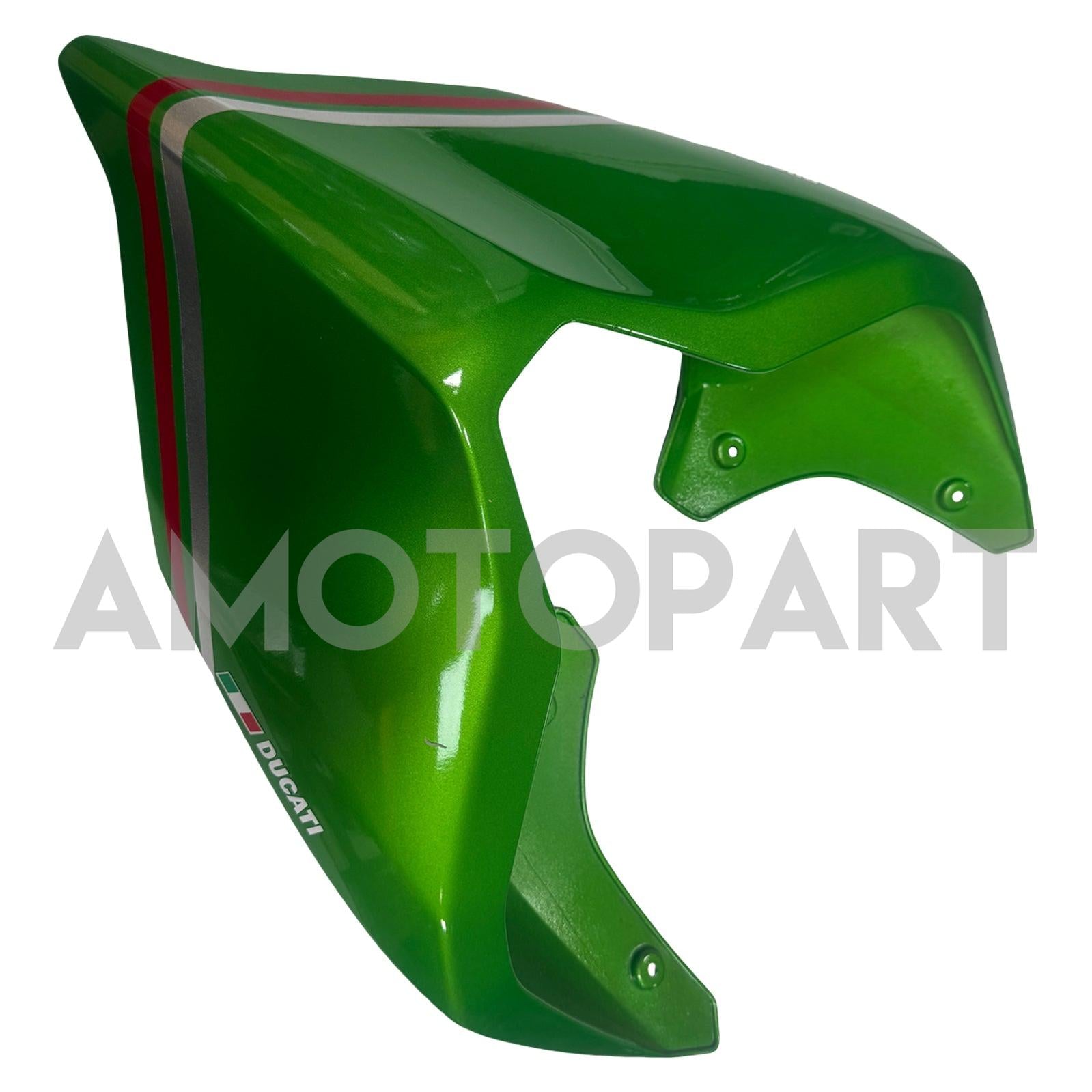 AMOTOPART DUCATI 20-21 V4 V4S光沢のある赤いグリーンシルバーフェアリングキット