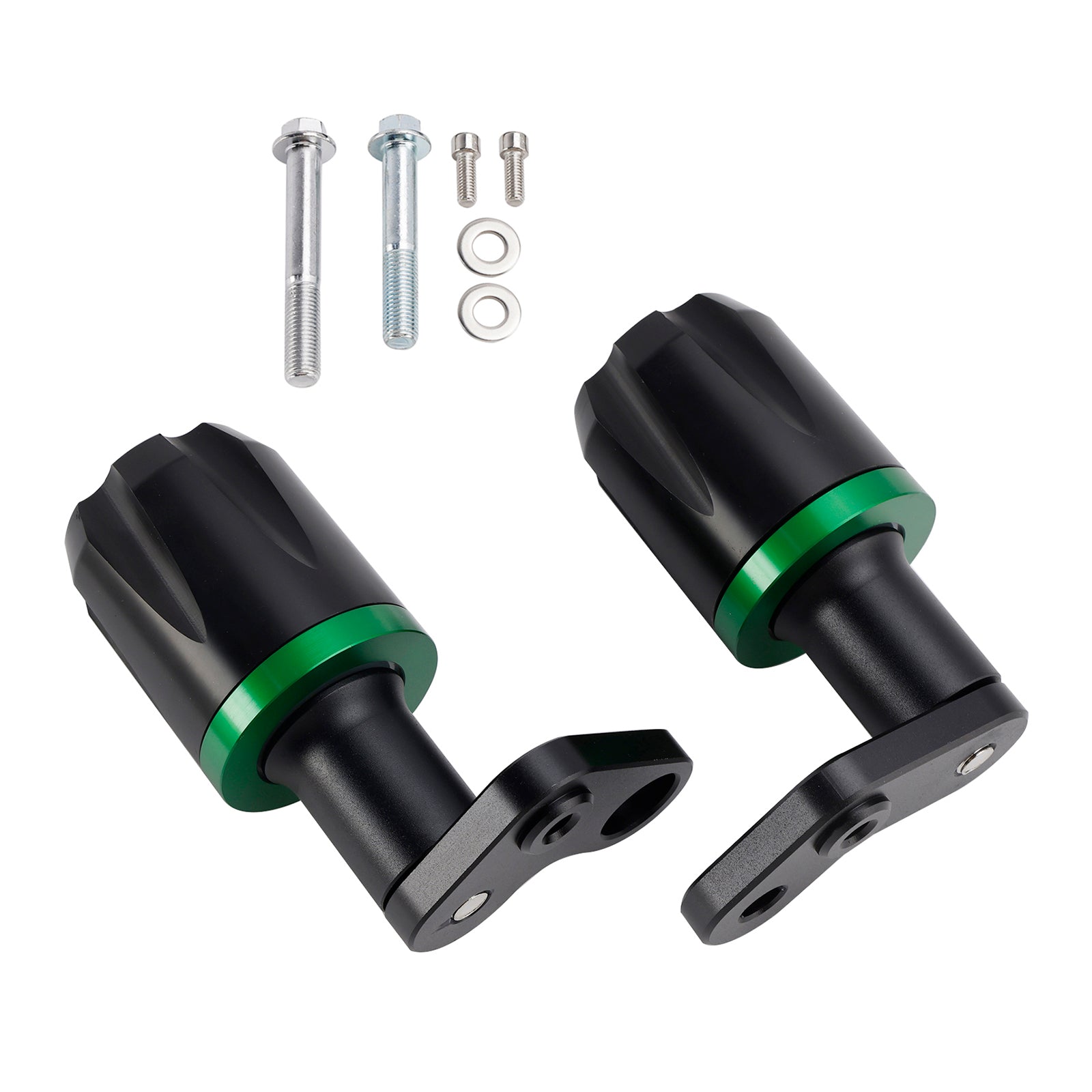 2024-2025 KAWASAKI ZX-6R ZX 6R CNC Anti-Crash Frame Sliders Protector Green