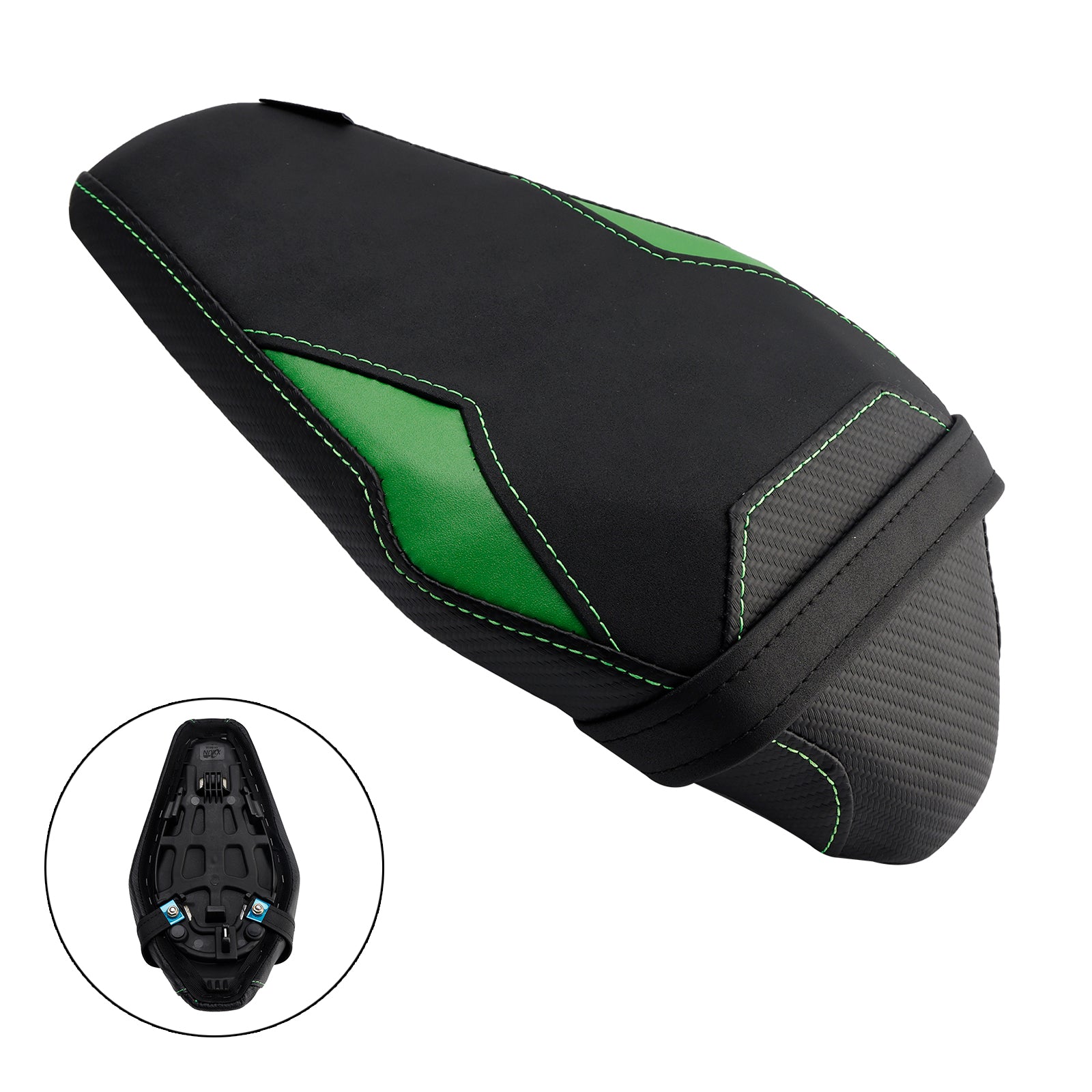 2025 Kawasaki Ninja 900 Z900 Rear Passenger Seat Pillion Saddle Flat Redb Green