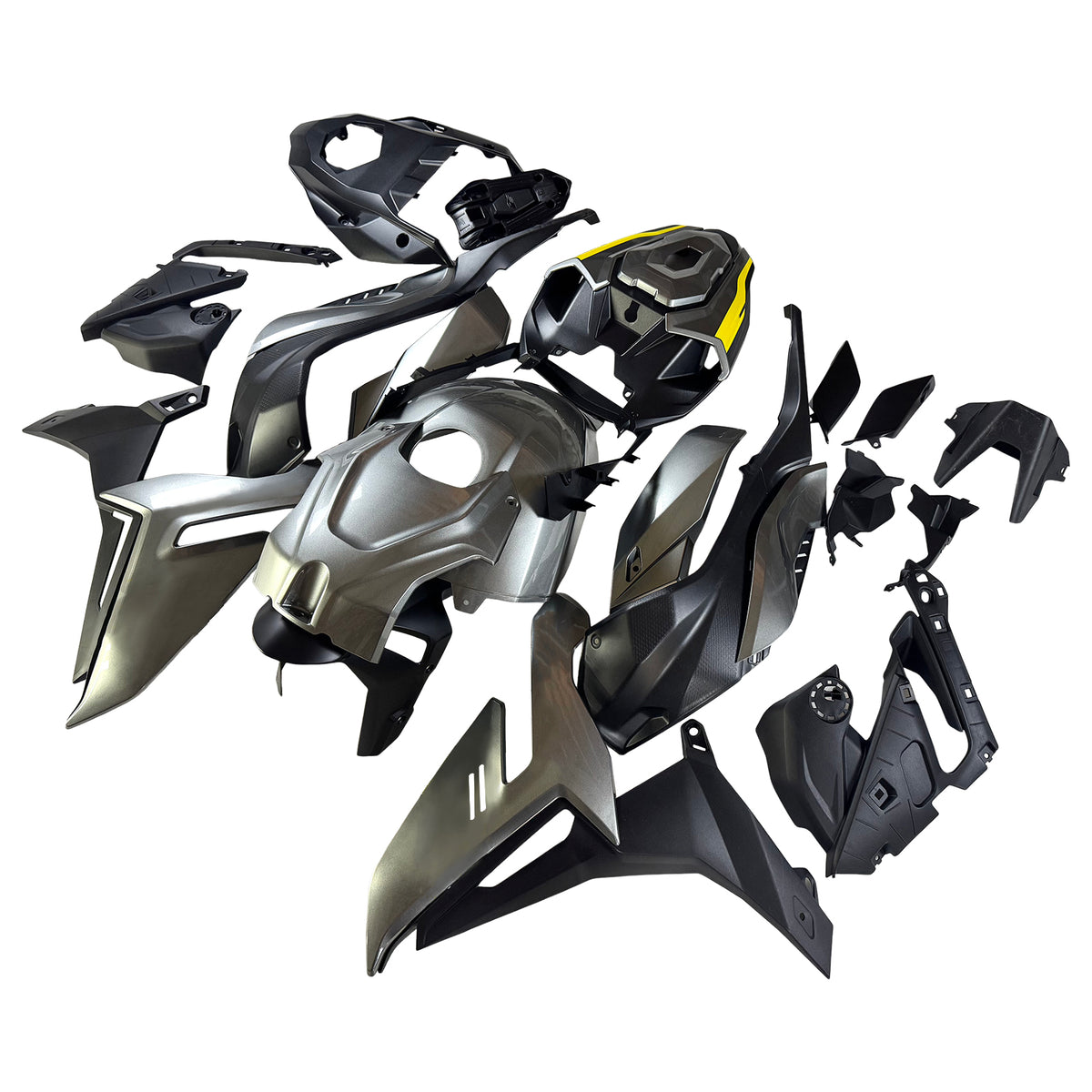Amotopart 2021-2025 BMW S1000R Black Fairing Kit