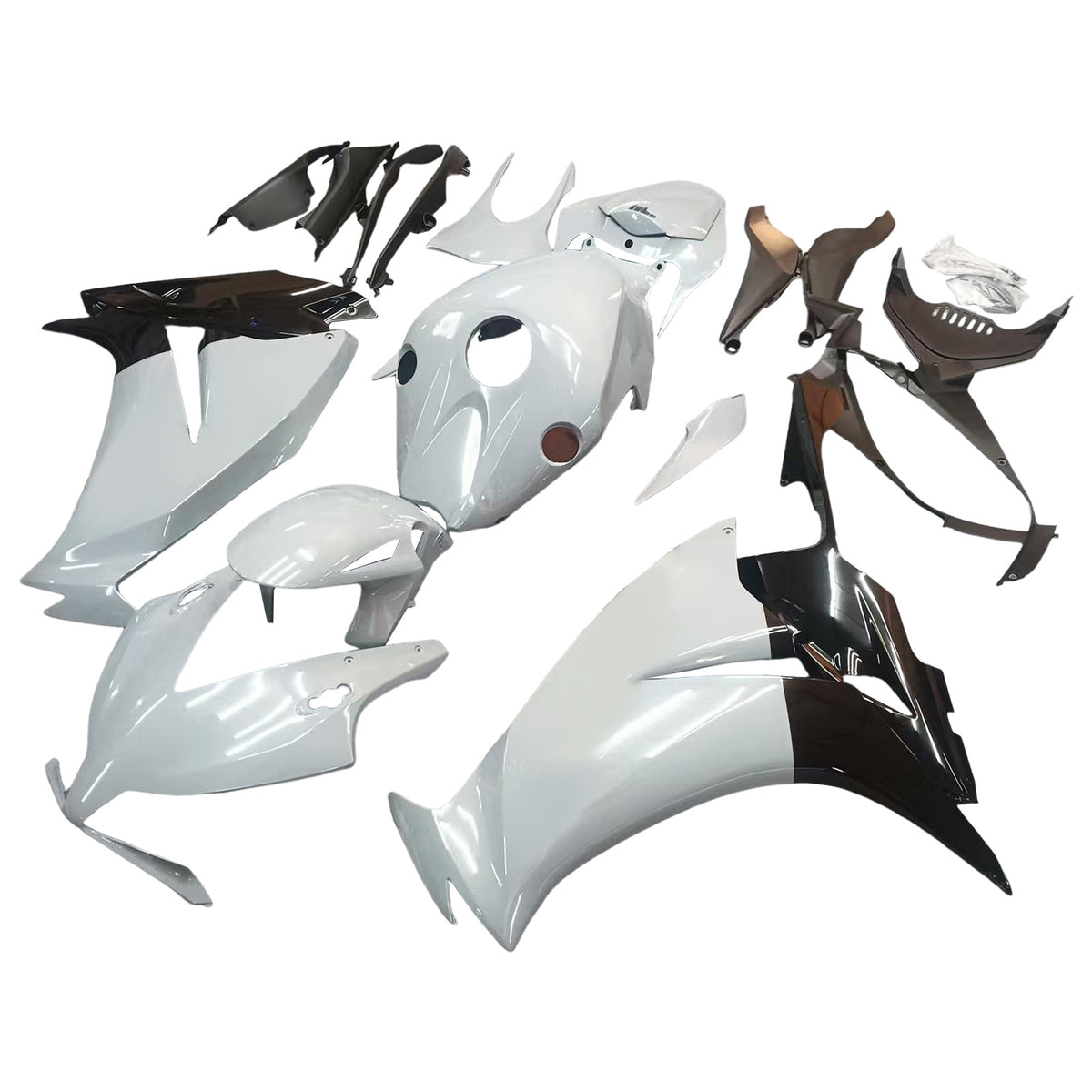 Amotopart 2012-2016 Honda CBR1000RR White Fairing Kit