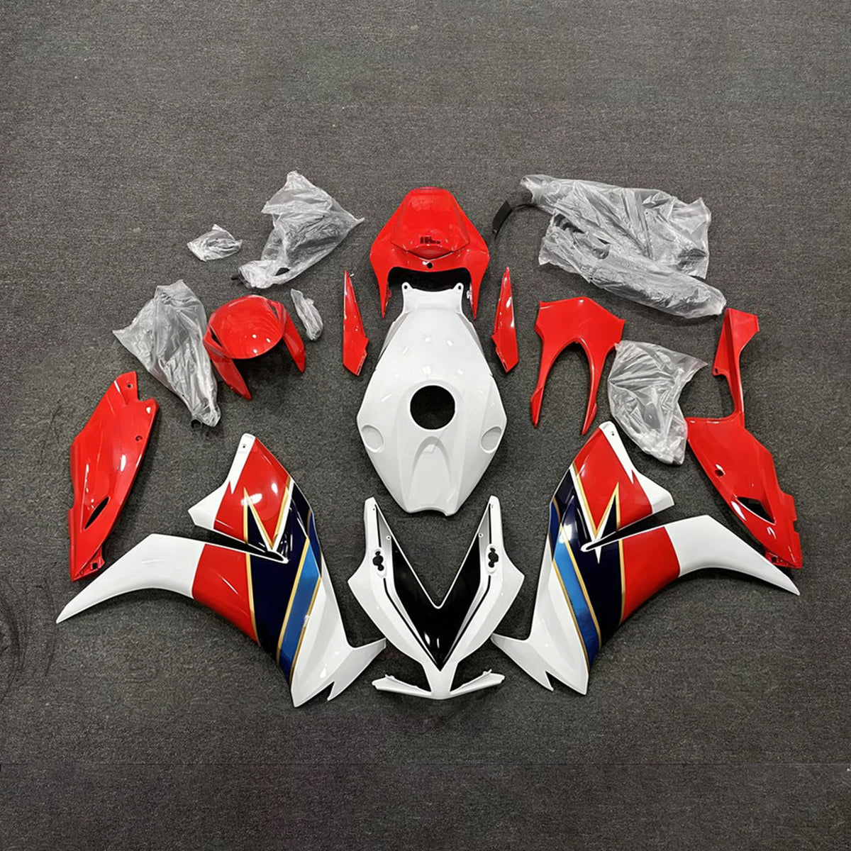 Amotopart 2012-2016 Honda CBR1000RR witrode kuipset