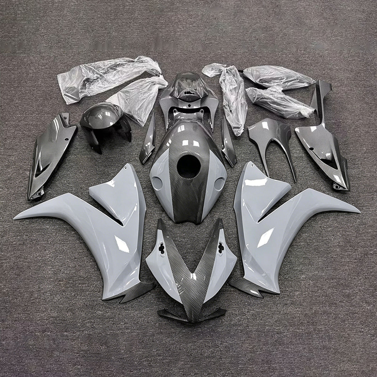 Amotopart 2012-2016 Honda CBR1000RR Grey Fairing Kit