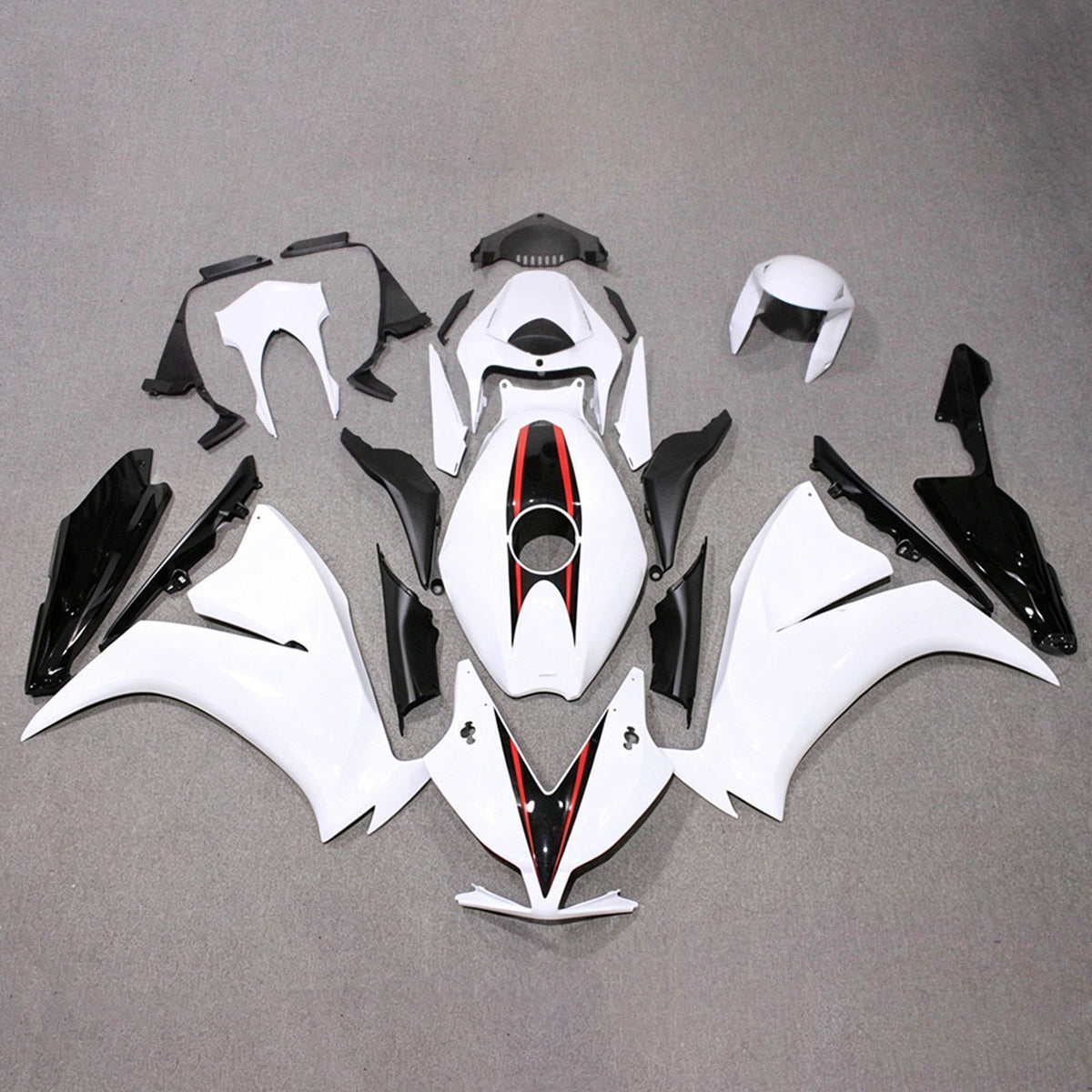 Amotopart 2012-2016 Honda CBR1000RR White Fairing Kit