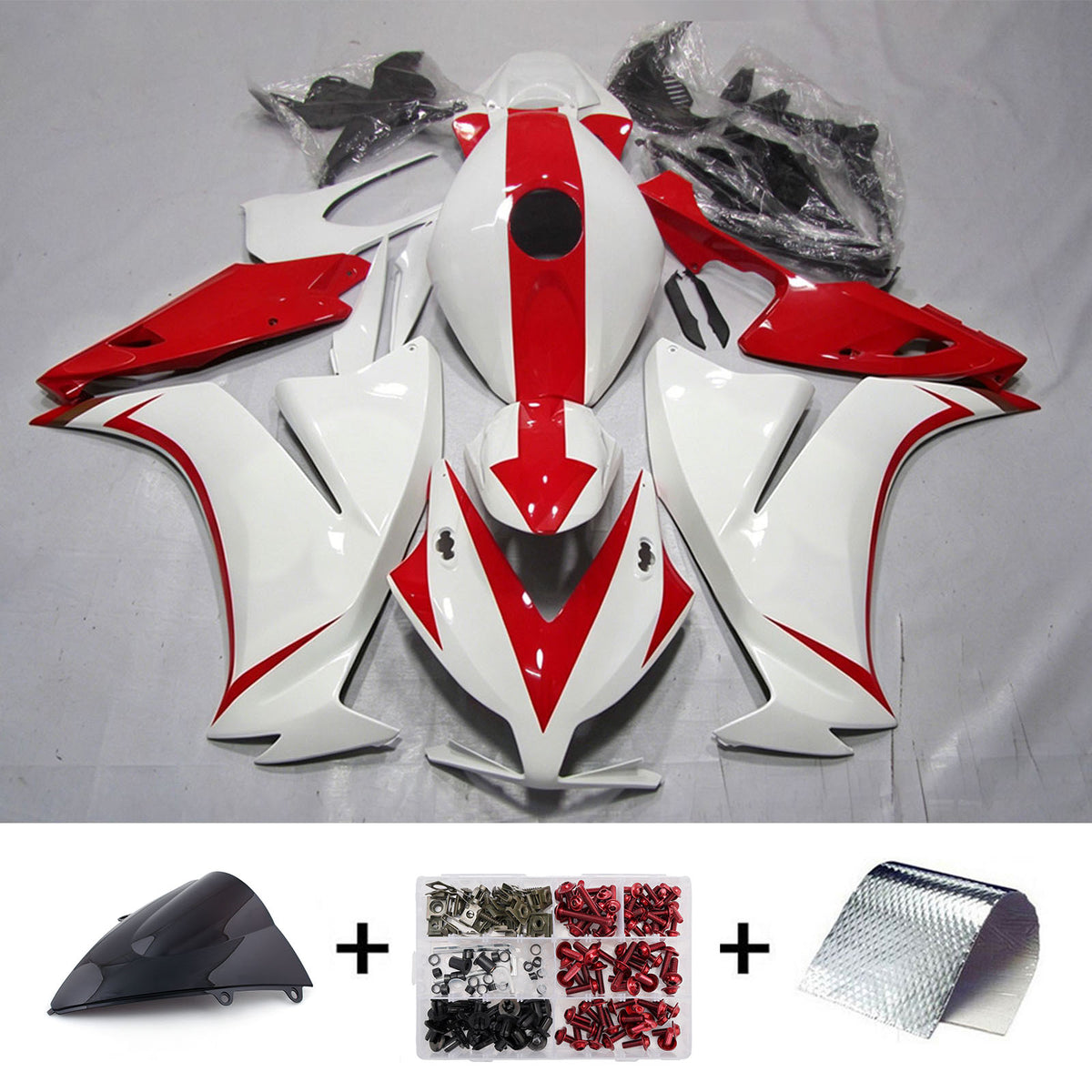 Amotopart 2012-2016 Honda CBR1000RR witrode kuipset