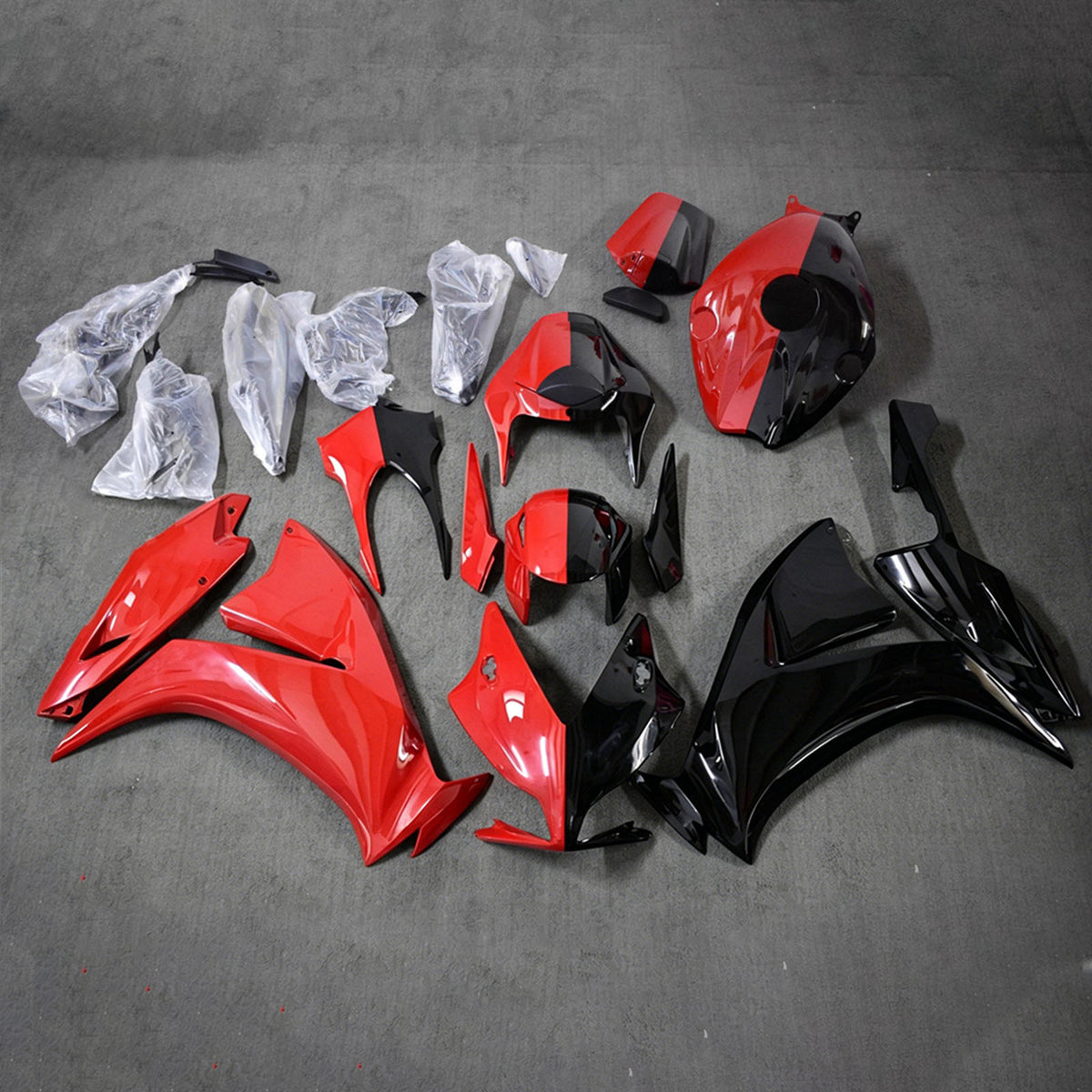 Amotopart 2012-2016 Honda CBR1000RR Red Black Fairing Kit
