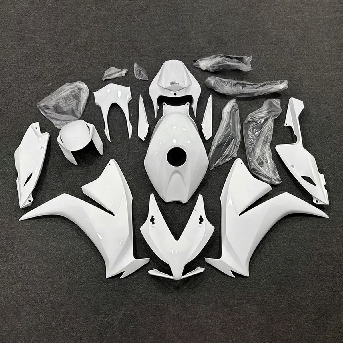 Amotopart 2012-2016 Honda CBR1000RR White Fairing Kit