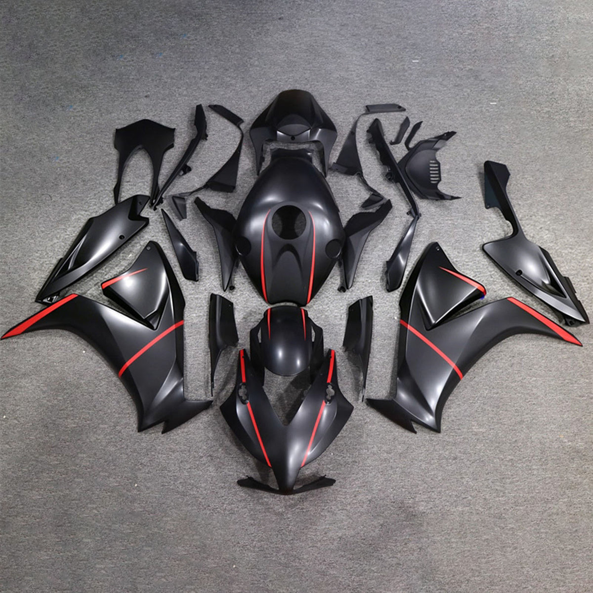 Amotopart 2012-2016 Honda CBR1000RR Black Fairing Kit