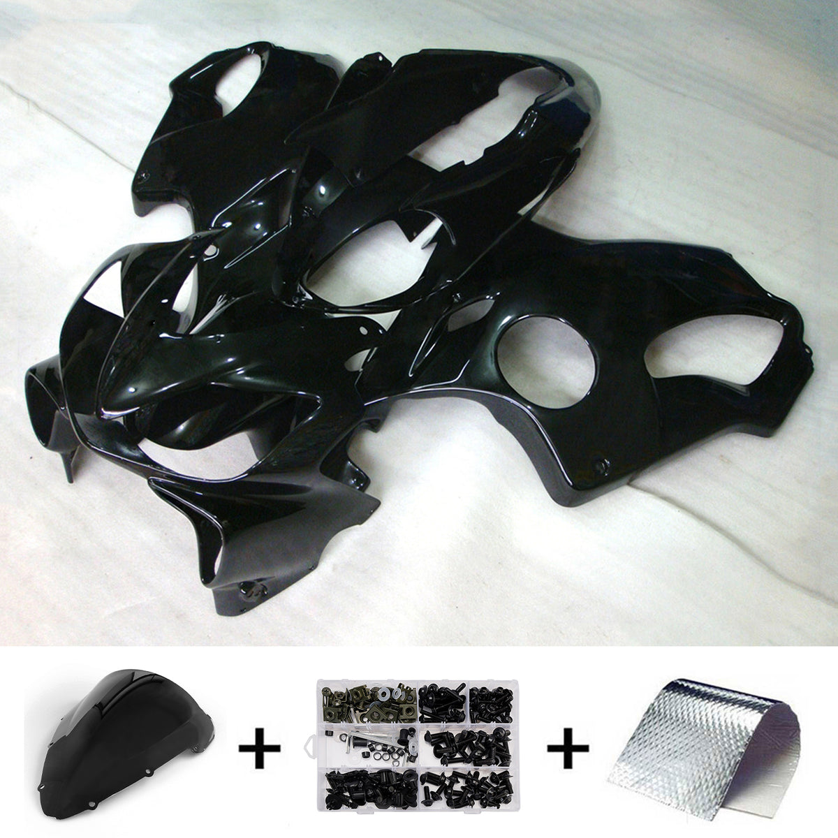 Kit carena nera Amotopart 2004-2007 Honda CBR600 F4i