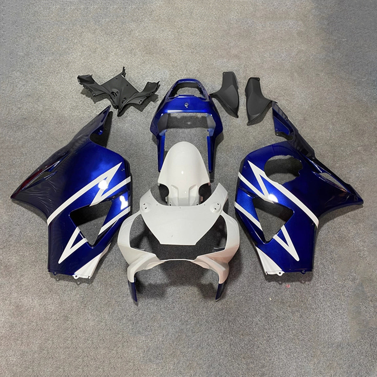 Amotopart 2002-2003 Honda CBR954 Blue White Fairing Kit