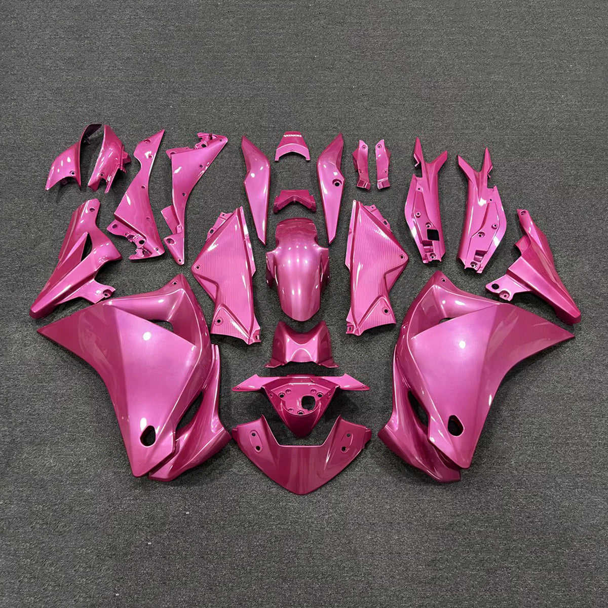 Amotopart 2011-2015 Honda CBR250R Pink Fairing Kit