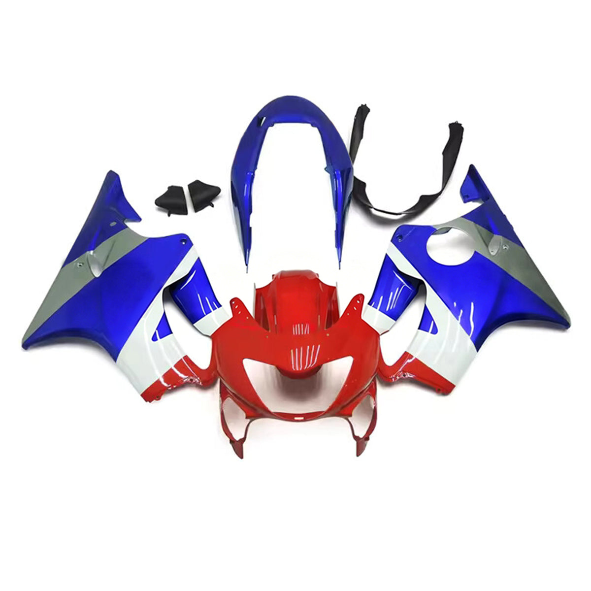 Amotopart 1999-2000 Honda CBR600 F4 blauw rood zilver kuipset