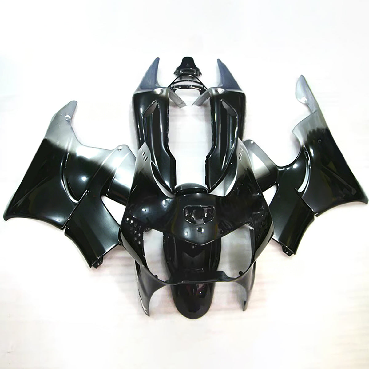 Amotopart 1998-1999 Honda CBR900RR 919 zwart zilver kuipset