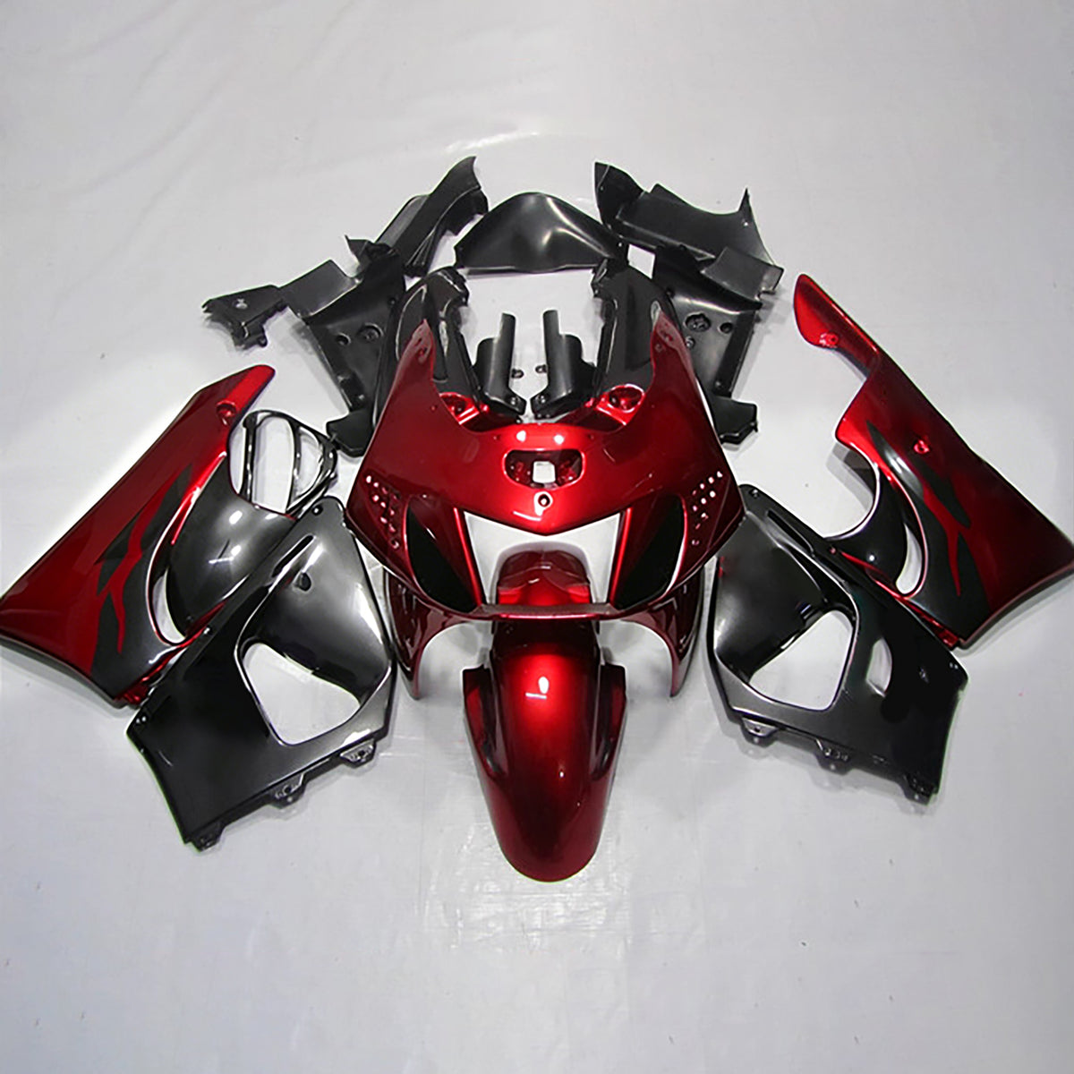 Amotopart 1998-1999 Honda CBR900RR 919 Red Black Fairing Kit