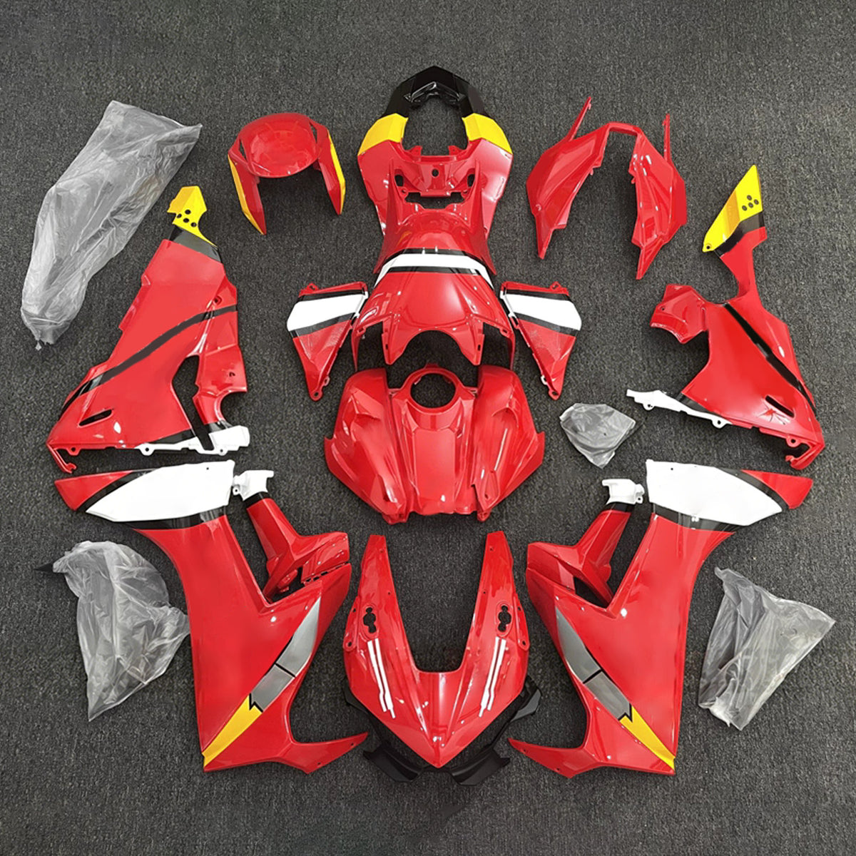 Amotopart 2017-2025 Honda CBR1000RR Red Fairing Kit