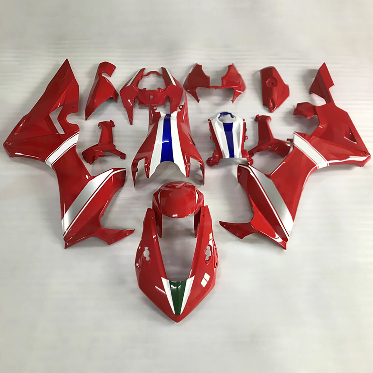 Amotopart 2017-2025 Honda CBR1000RR Kit de carénage rouge