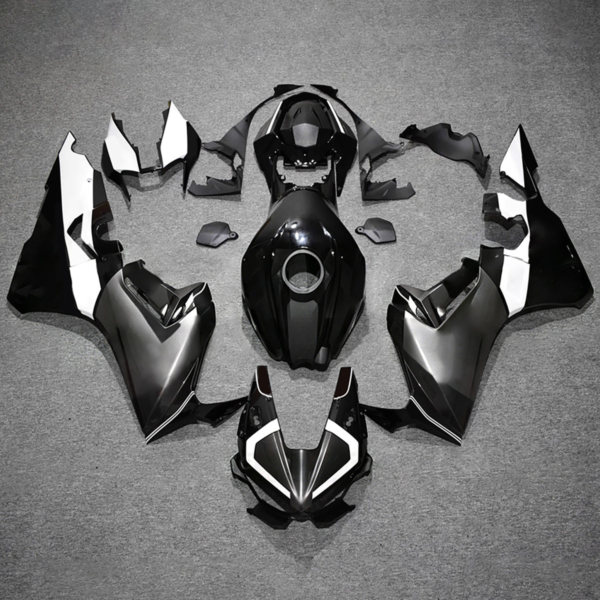 Amotopart 2017-2025 Honda CBR1000RR Black Fairing Kit
