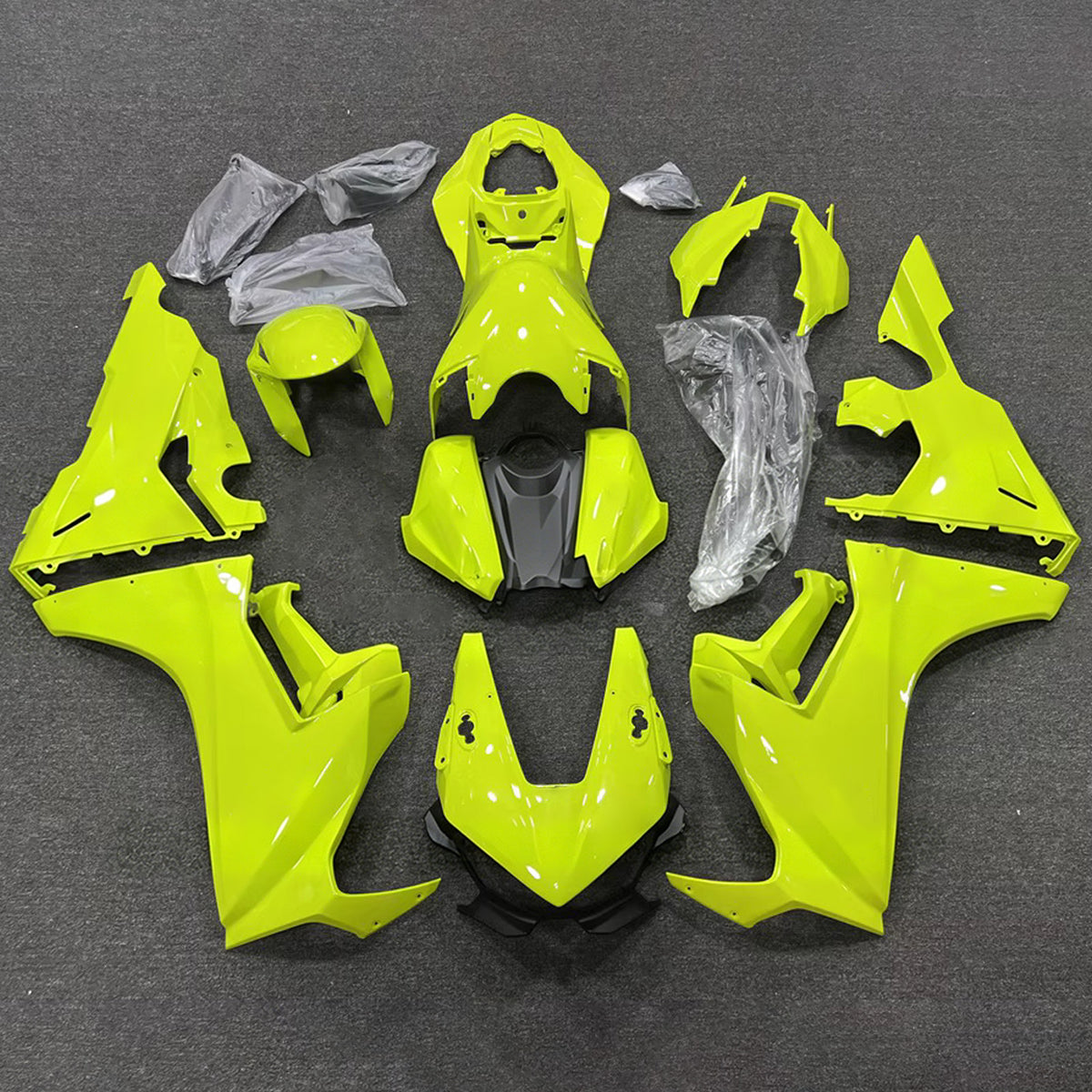 Amotopart 2017–2025 Honda CBR1000RR Gelbes Verkleidungsset