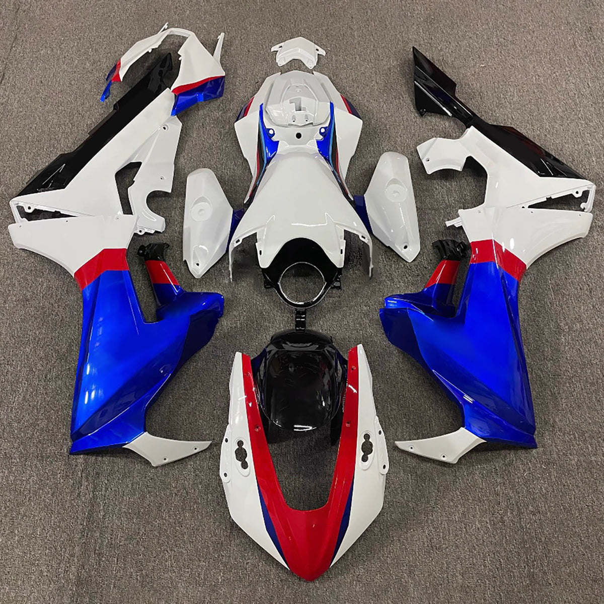 Sada kapotáže Amotopart 2017-2025 Honda CBR1000RR White Blue