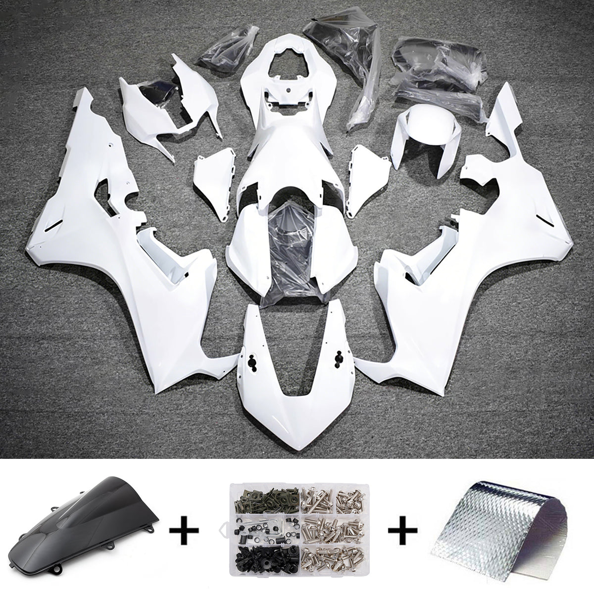 Amotopart 2017-2025 Honda CBR1000RR witte kuipset