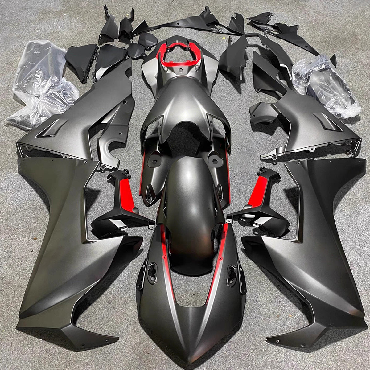 Amotopart 2017-2025 Honda CBR1000RR Black Fairing Kit